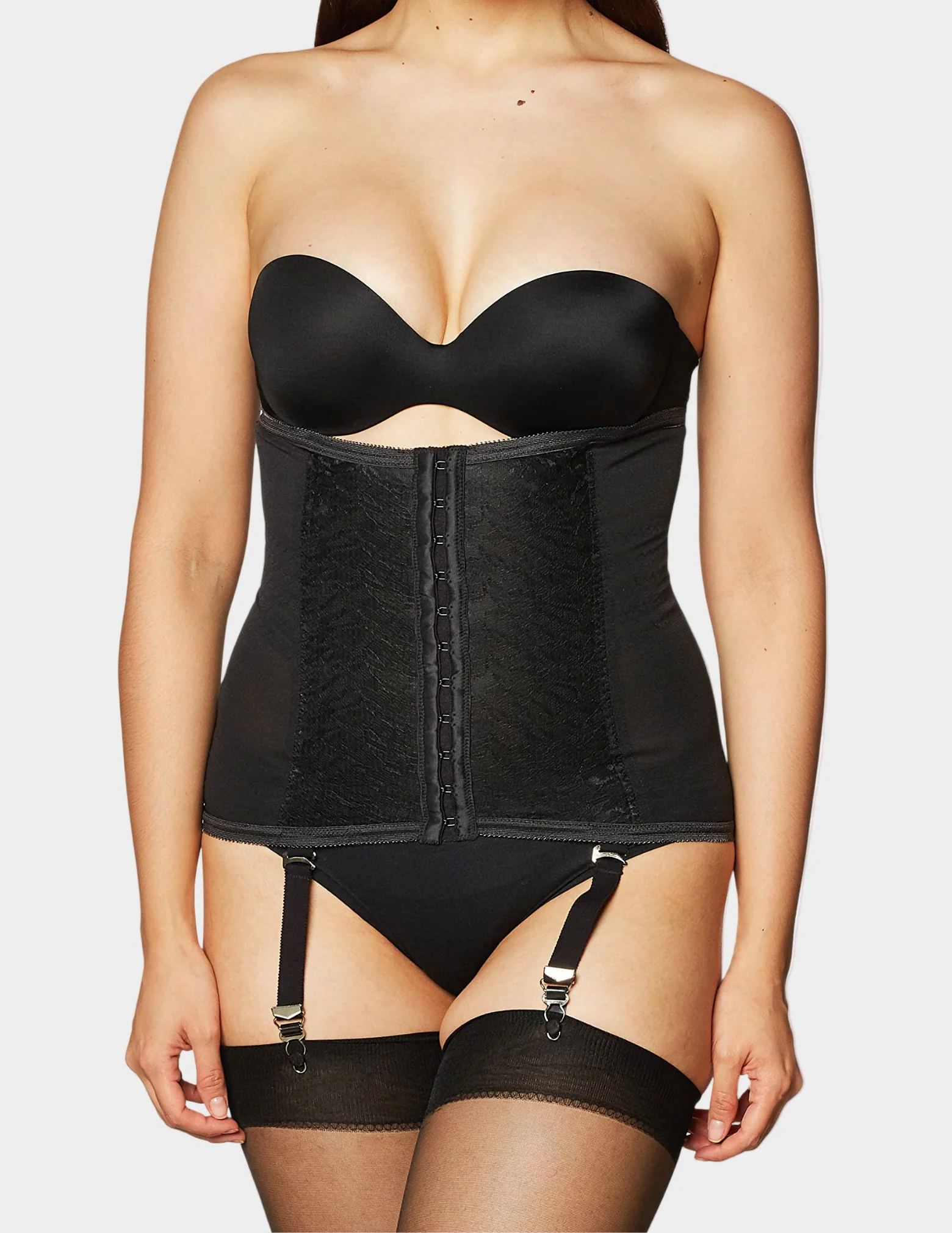 Waist Trainer / Girdle with Garters Firm Shaping - Image 3