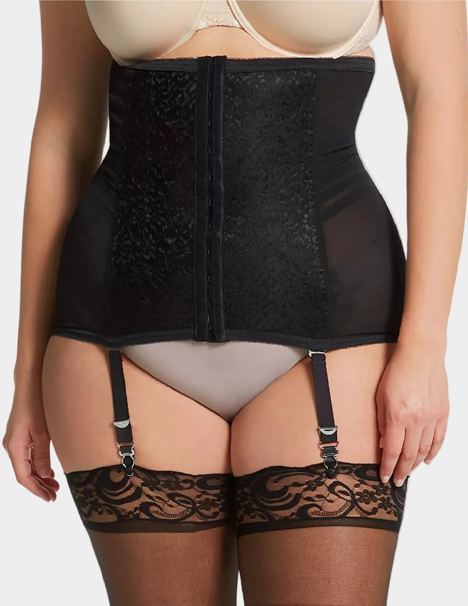Waist Trainer / Girdle with Garters Firm Shaping - Image 6
