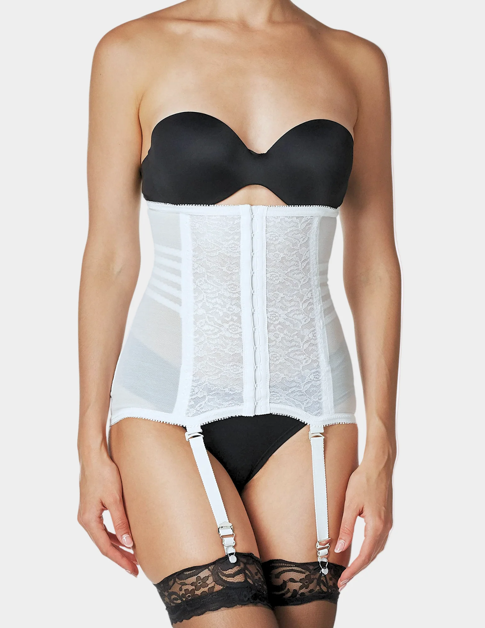 Waist Trainer / Girdle with Garters Firm Shaping - Image 3