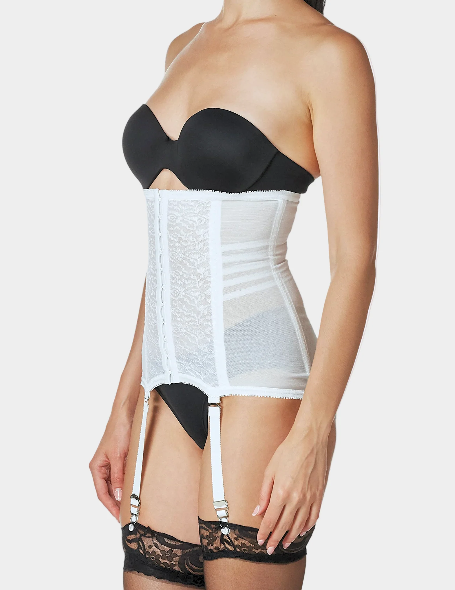 Waist Trainer / Girdle with Garters Firm Shaping - Image 4