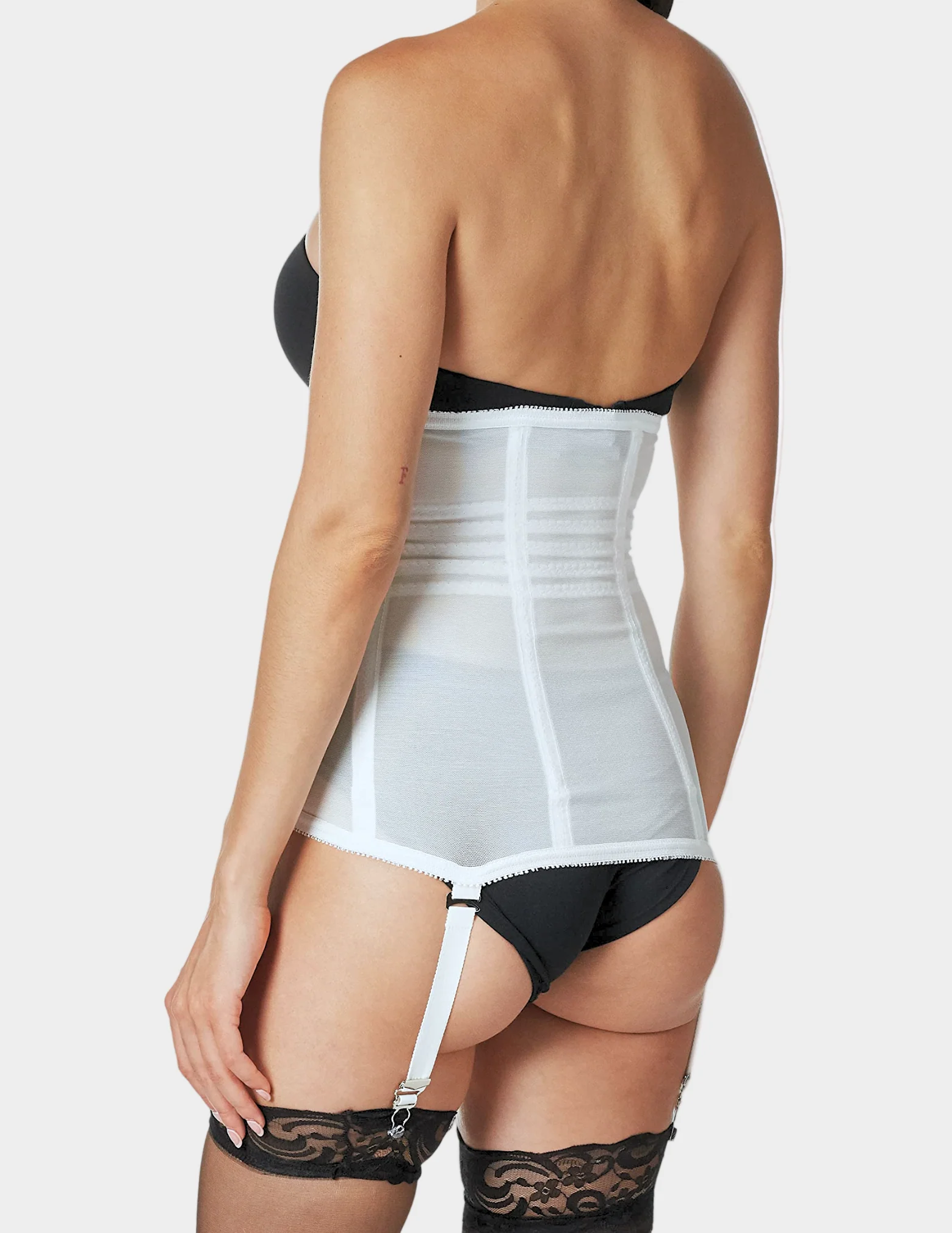Waist Trainer / Girdle with Garters Firm Shaping - Image 5