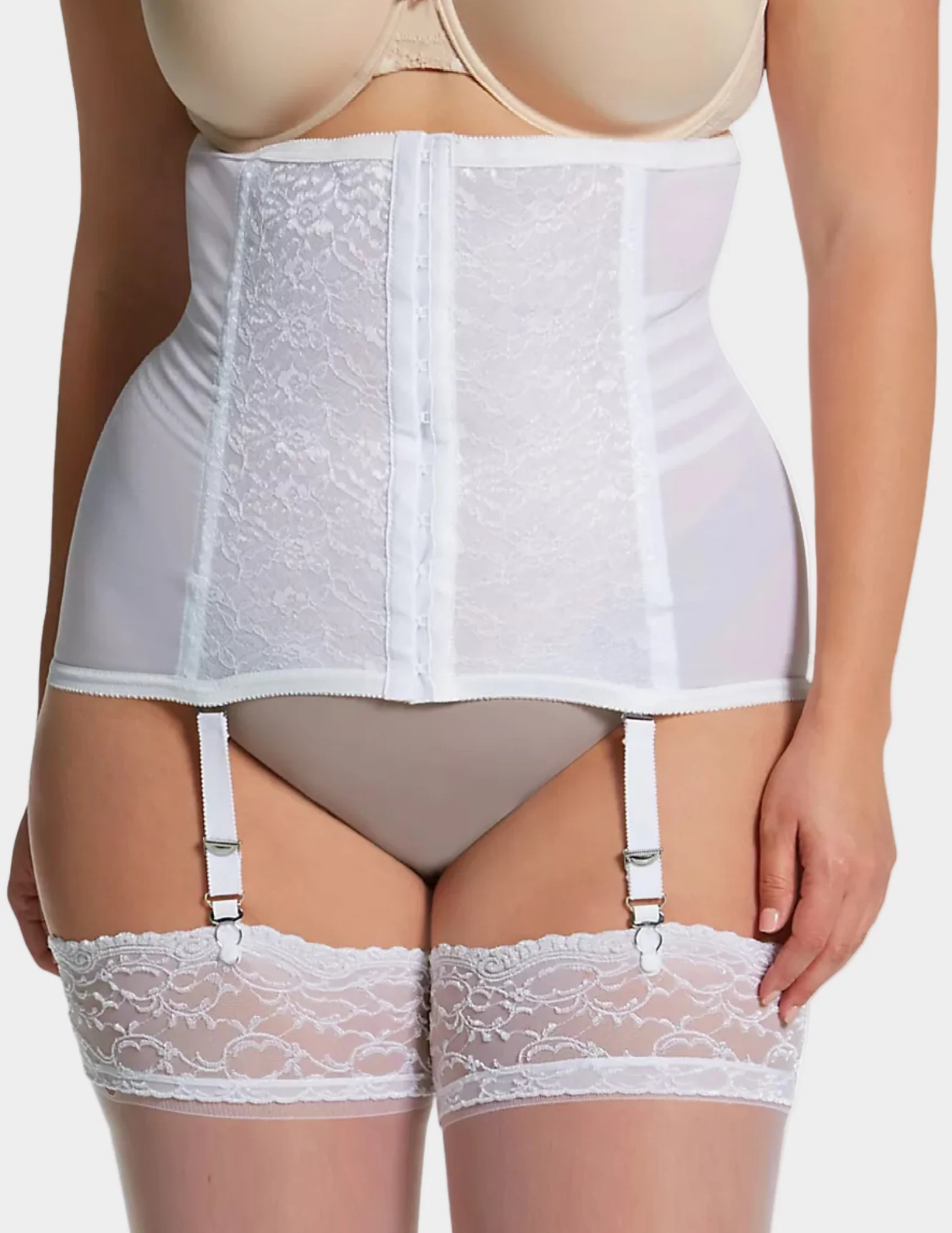 Waist Trainer / Girdle with Garters Firm Shaping - Image 6
