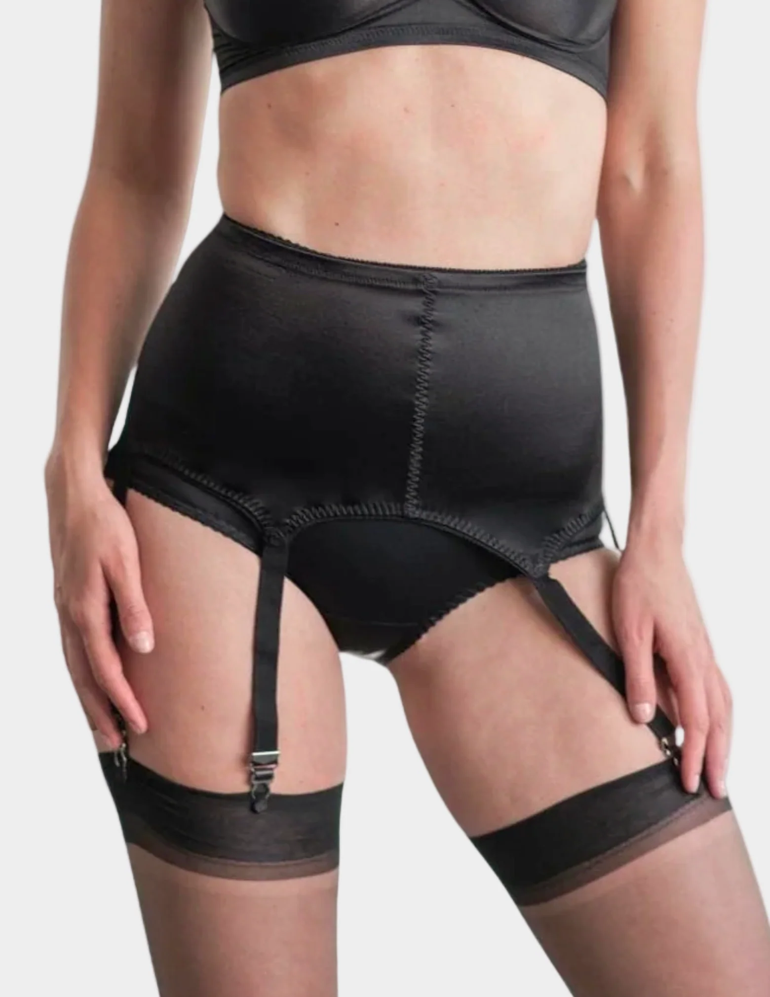 Six Strap Soft Shaping Garter Belt
