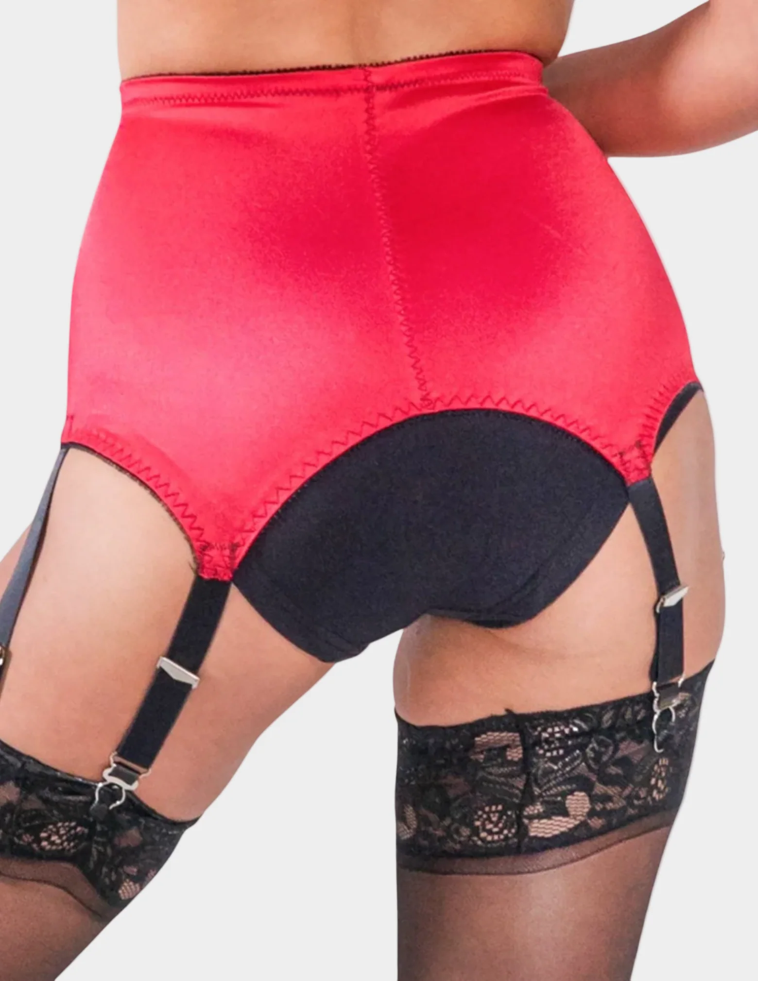 Six Strap Soft Shaping Garter Belt - Image 2
