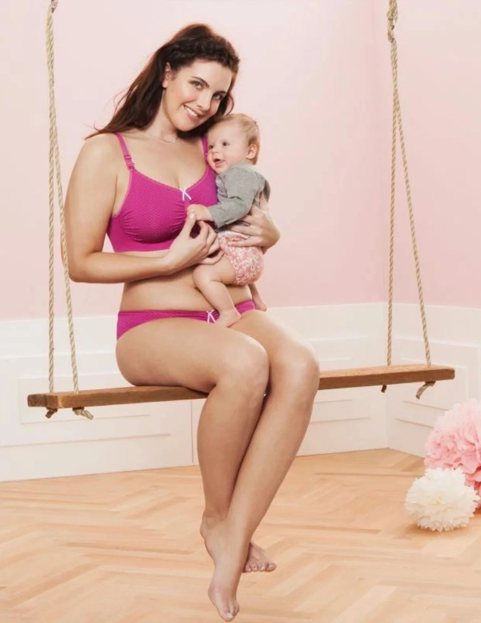 Seamless Wireless Nursing Bra - Image 4