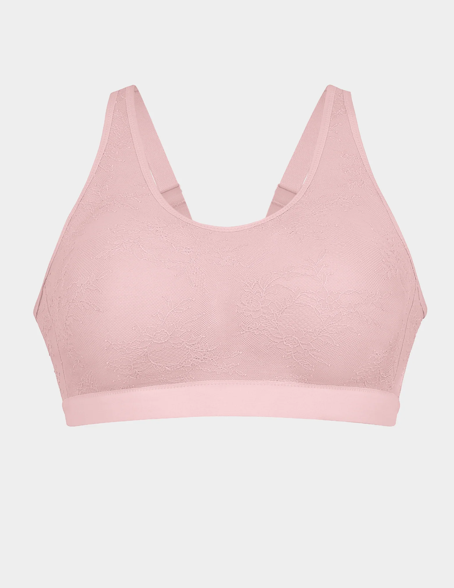 Essential Lace Wireless Padded Post Mastectomy Bralette - Image 3