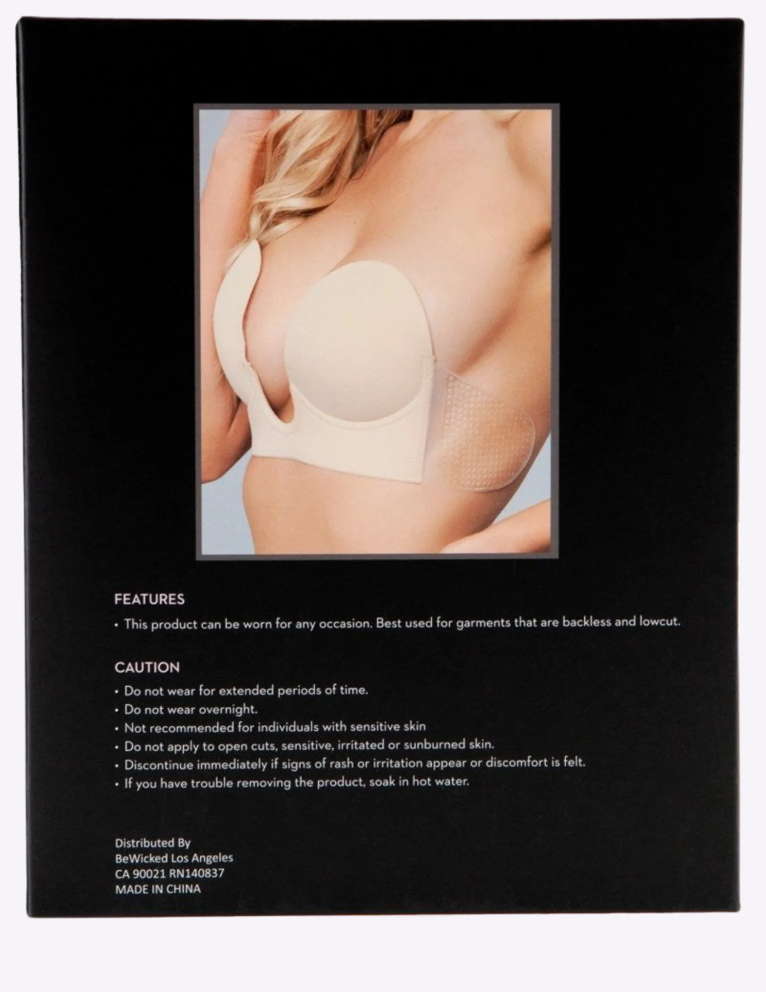 Deep V Adhesive Bra - Image 4
