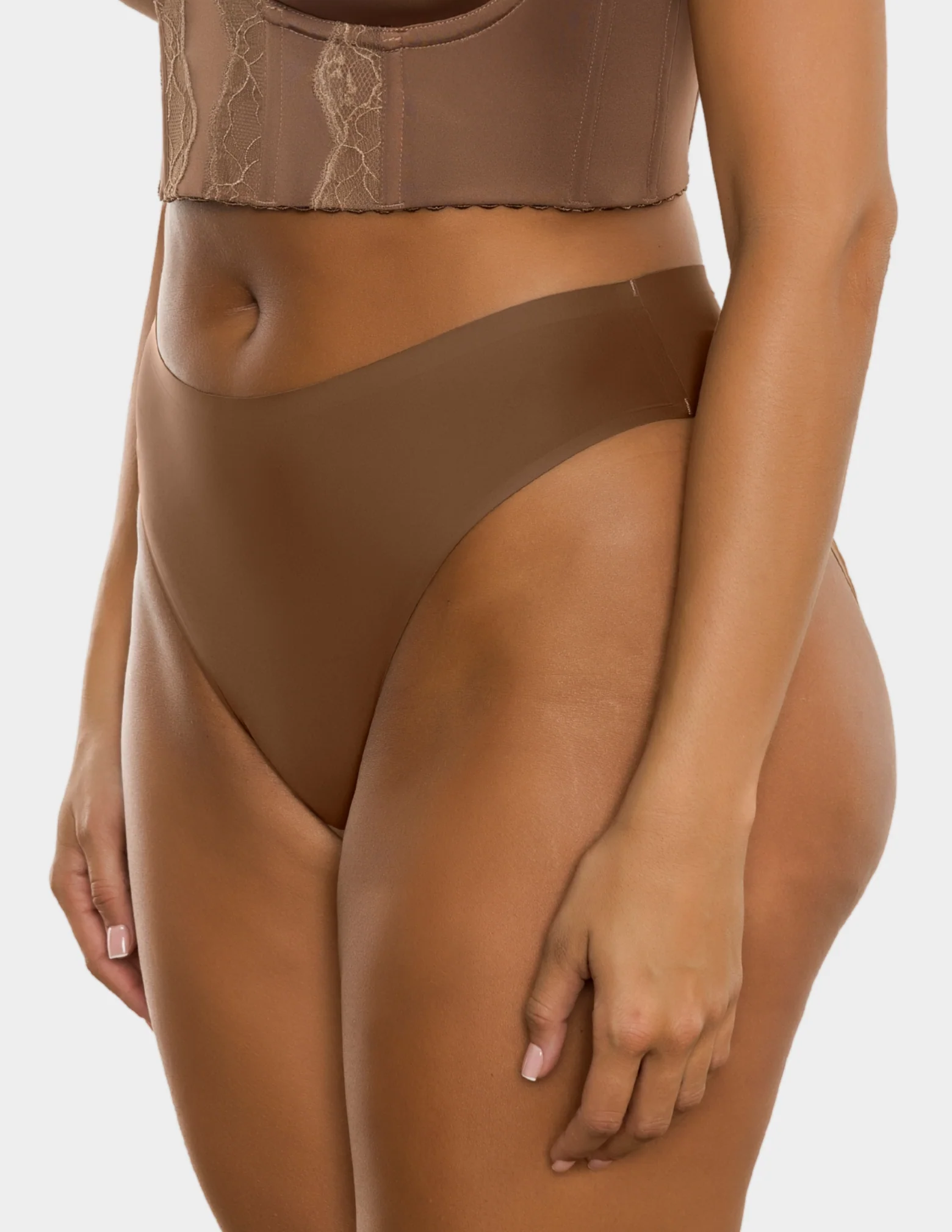 Bonded French Cut Body Smoothing Panties - Image 3