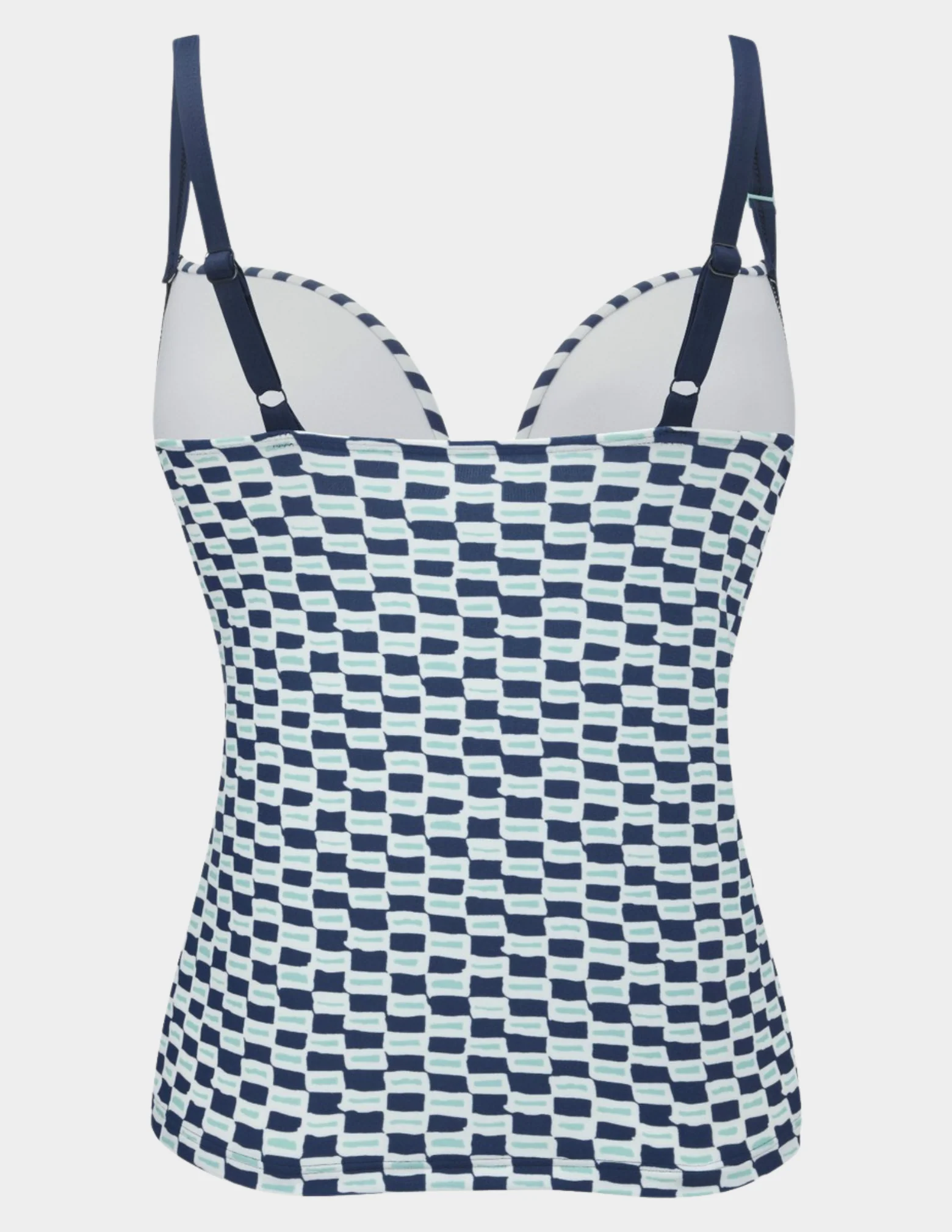 Lucille Molded Plunge Tankini - Image 4