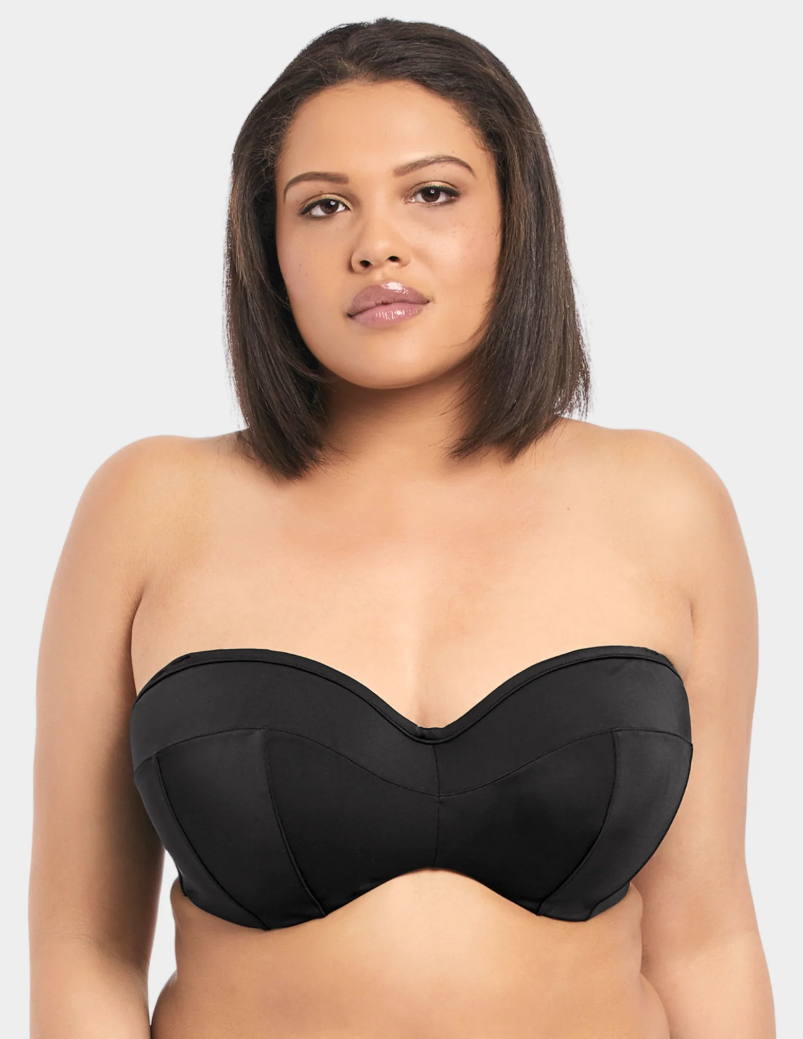 Essentials Underwire Bandeau Bikini Top