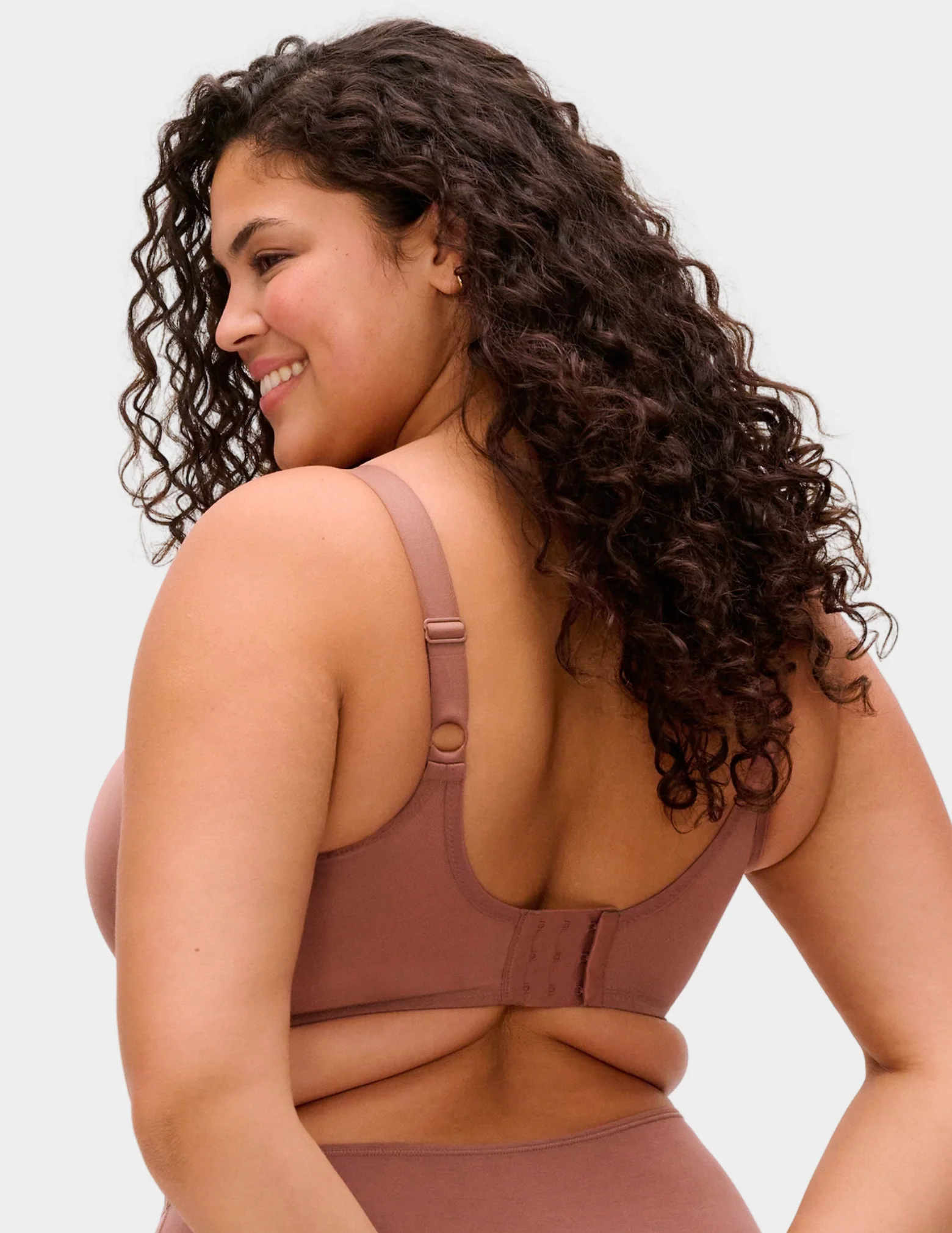 Smooth Underwire Non Padded Molded Bra - Image 2