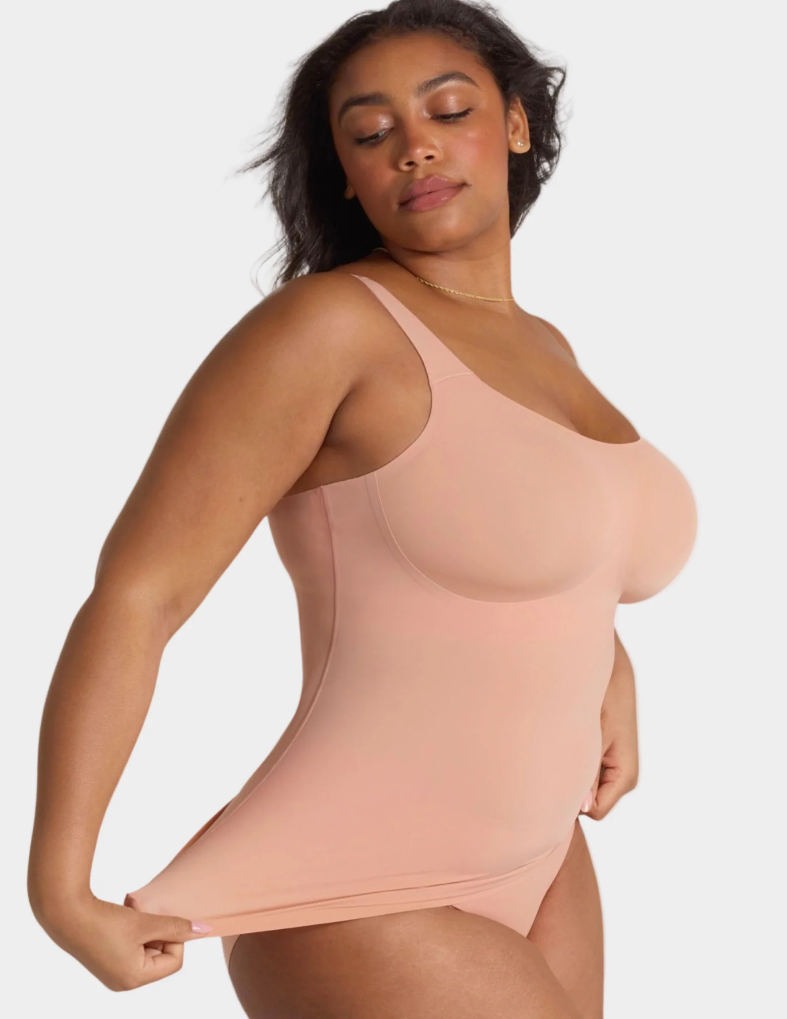 Structured Scoop Bra Tank - Image 3