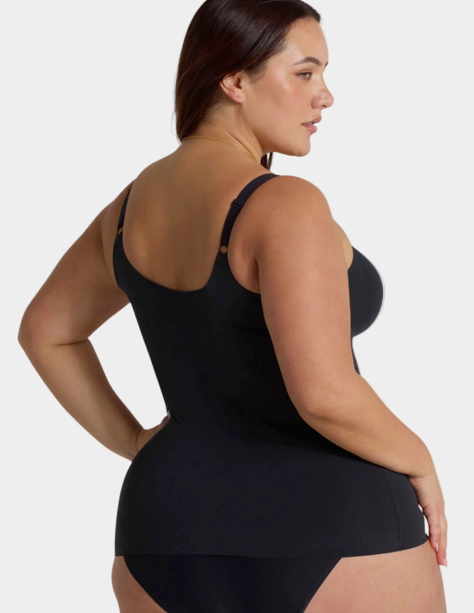 Structured Scoop Bra Tank - Image 2