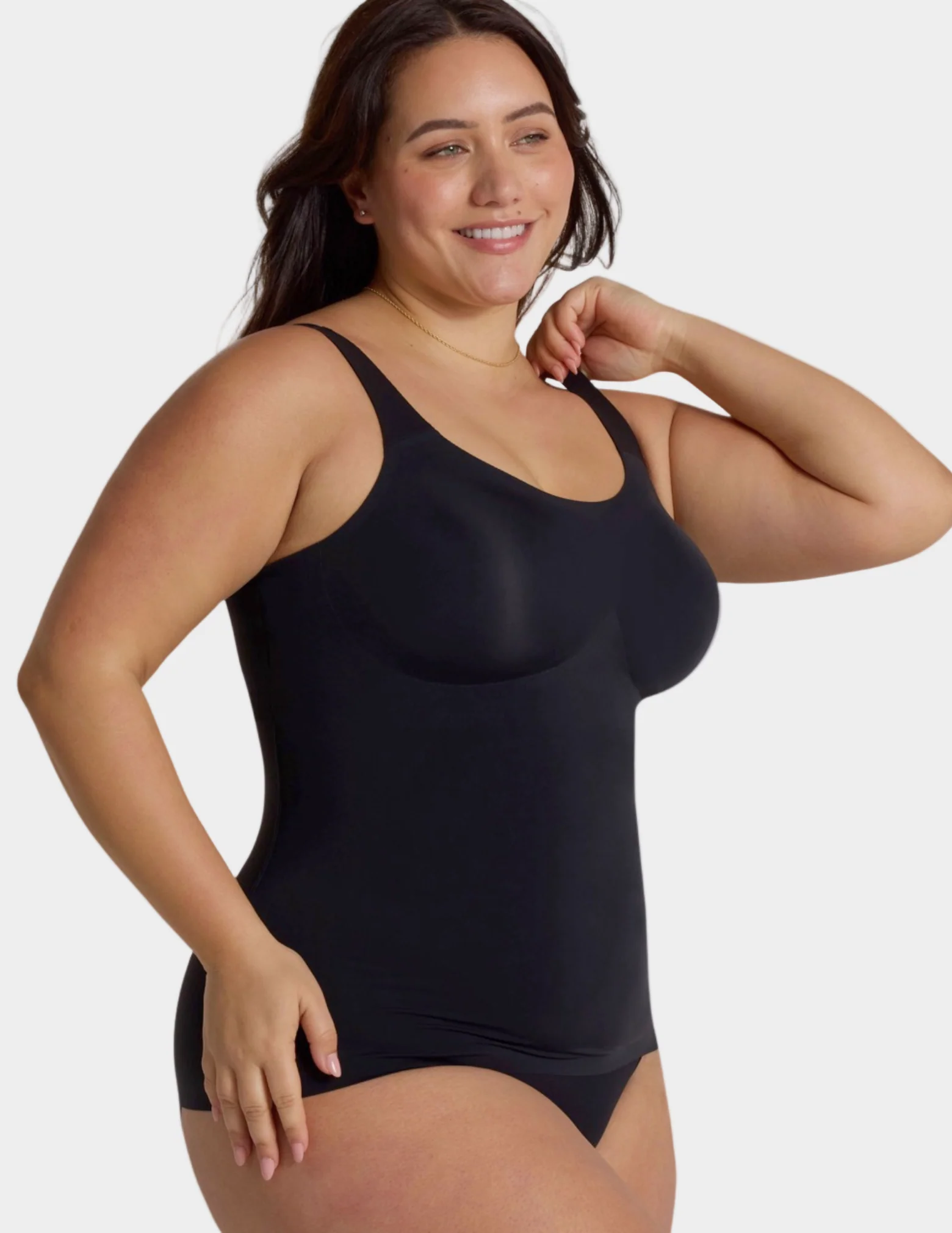 Structured Scoop Bra Tank - Image 3