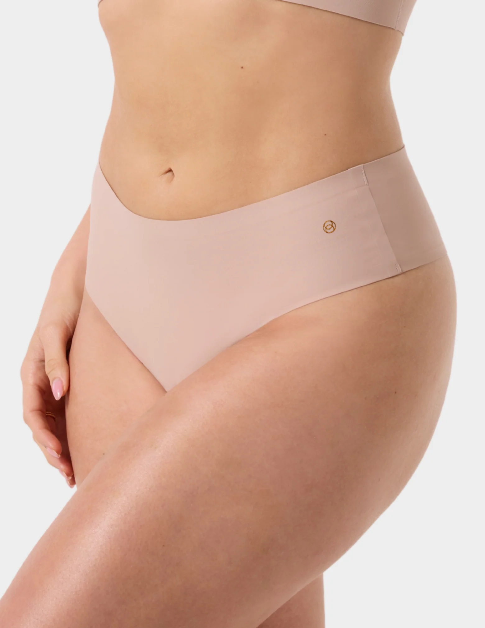 Seamless High-Waisted Thong - Image 3