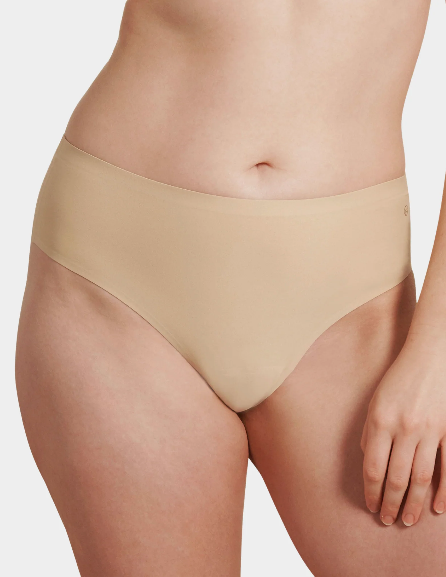 Seamless High-Waisted Thong - Image 4