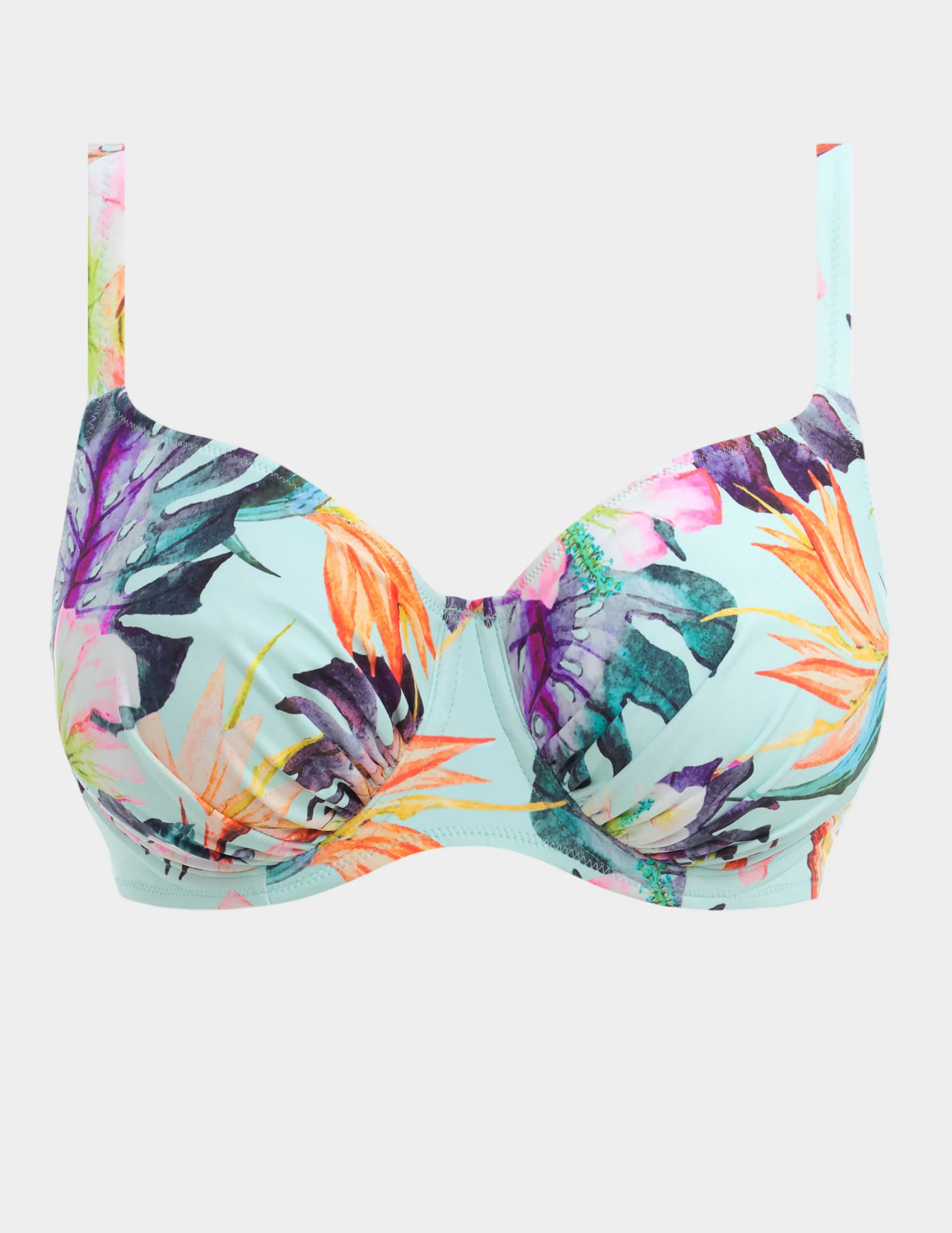 Paradiso Underwire Gathered Full Cup Bikini Top - Image 3
