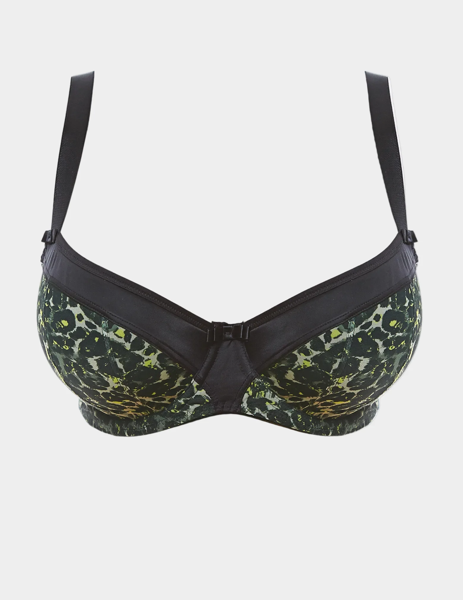 Pin Up Underwire Padded Half Cup Bra - Image 3