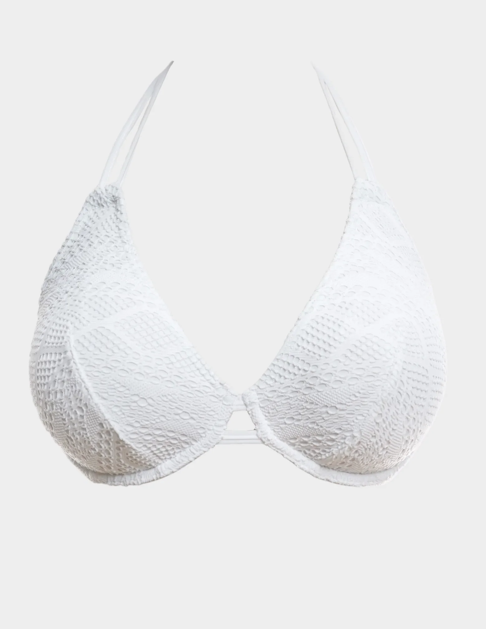 Sundance Underwire Bandless Halter Bikini Swim Top - Image 3