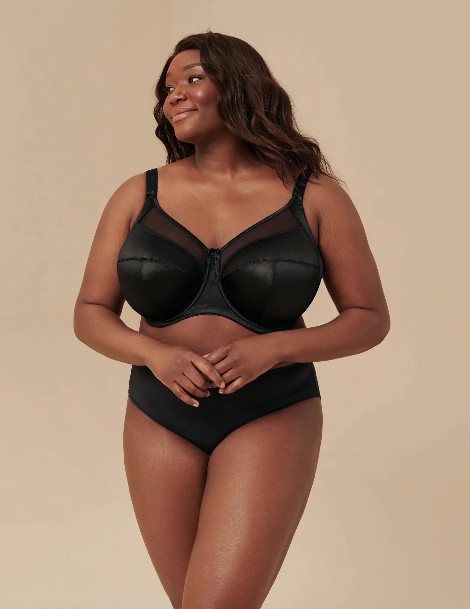 Keira Underwire Full Coverage Banded Bra - Image 4