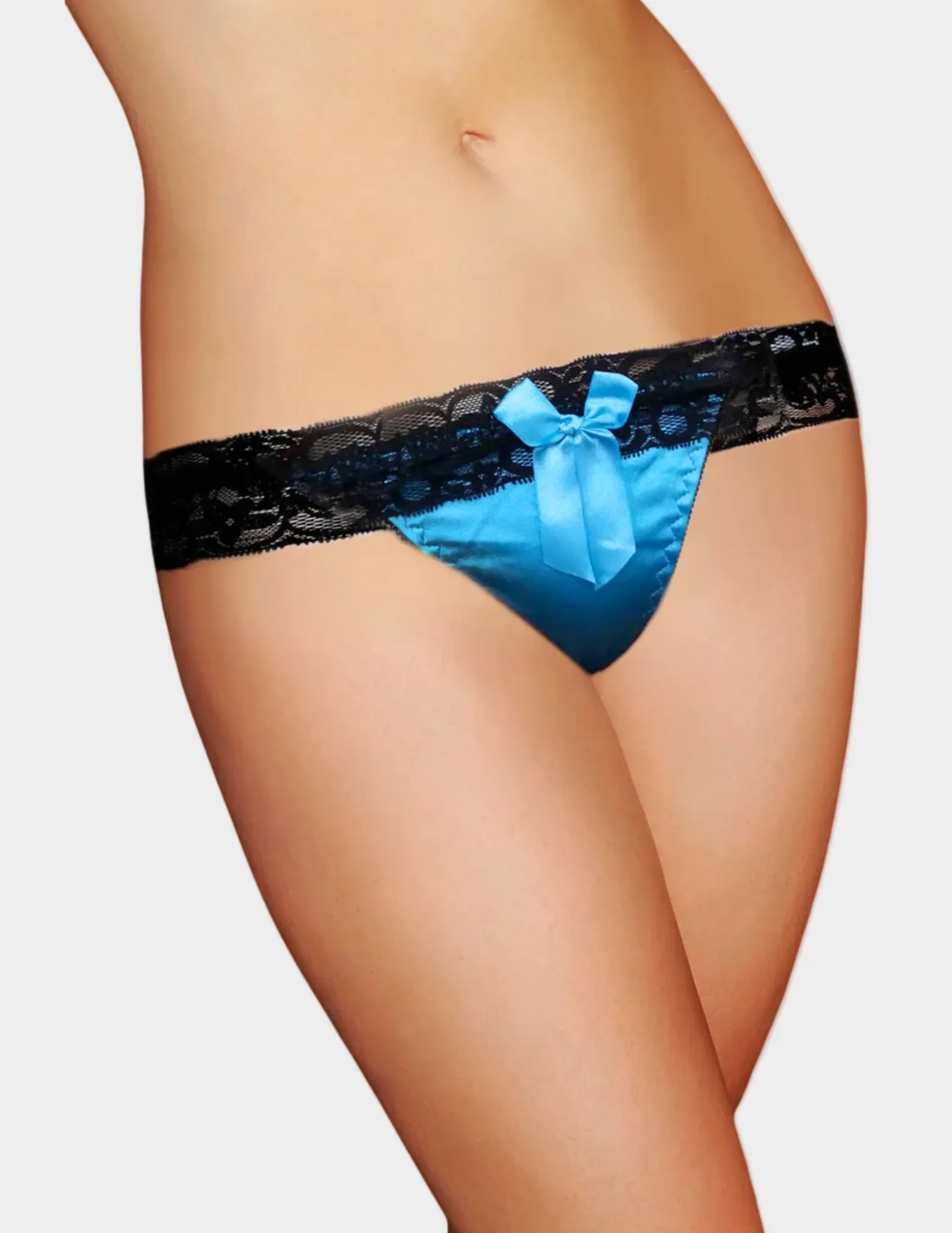 Satin Thong Panty - Image 3