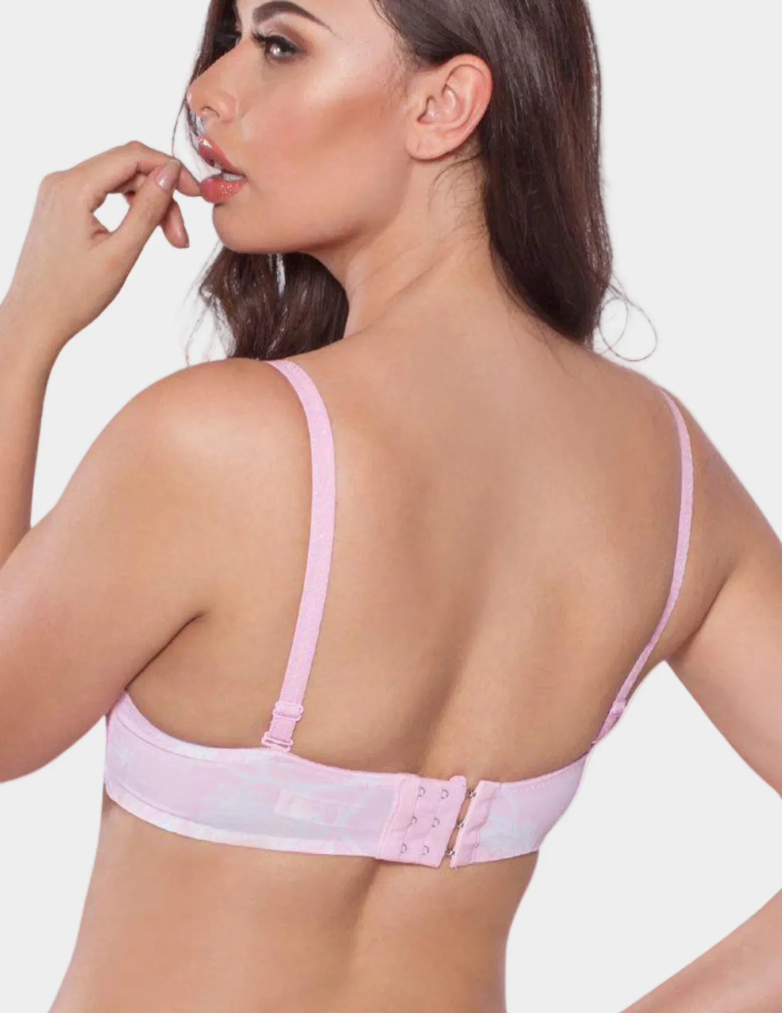 Molded Floral T-Shirt Bra - Image 2