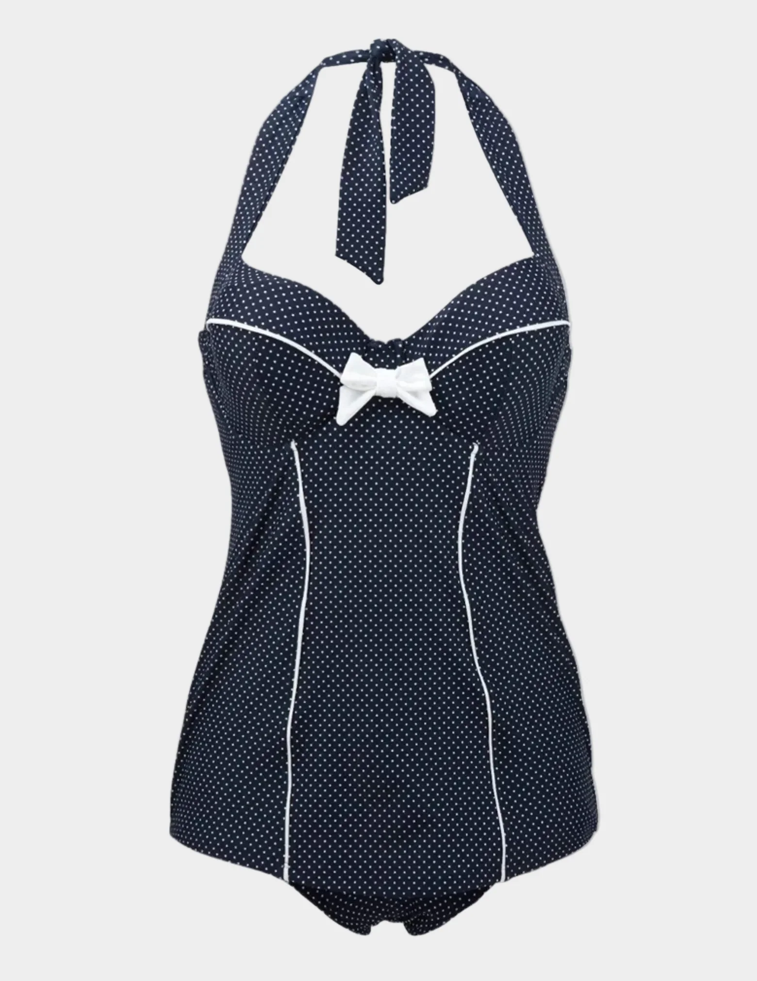 Britt One Piece Halter Swimsuit - Image 5