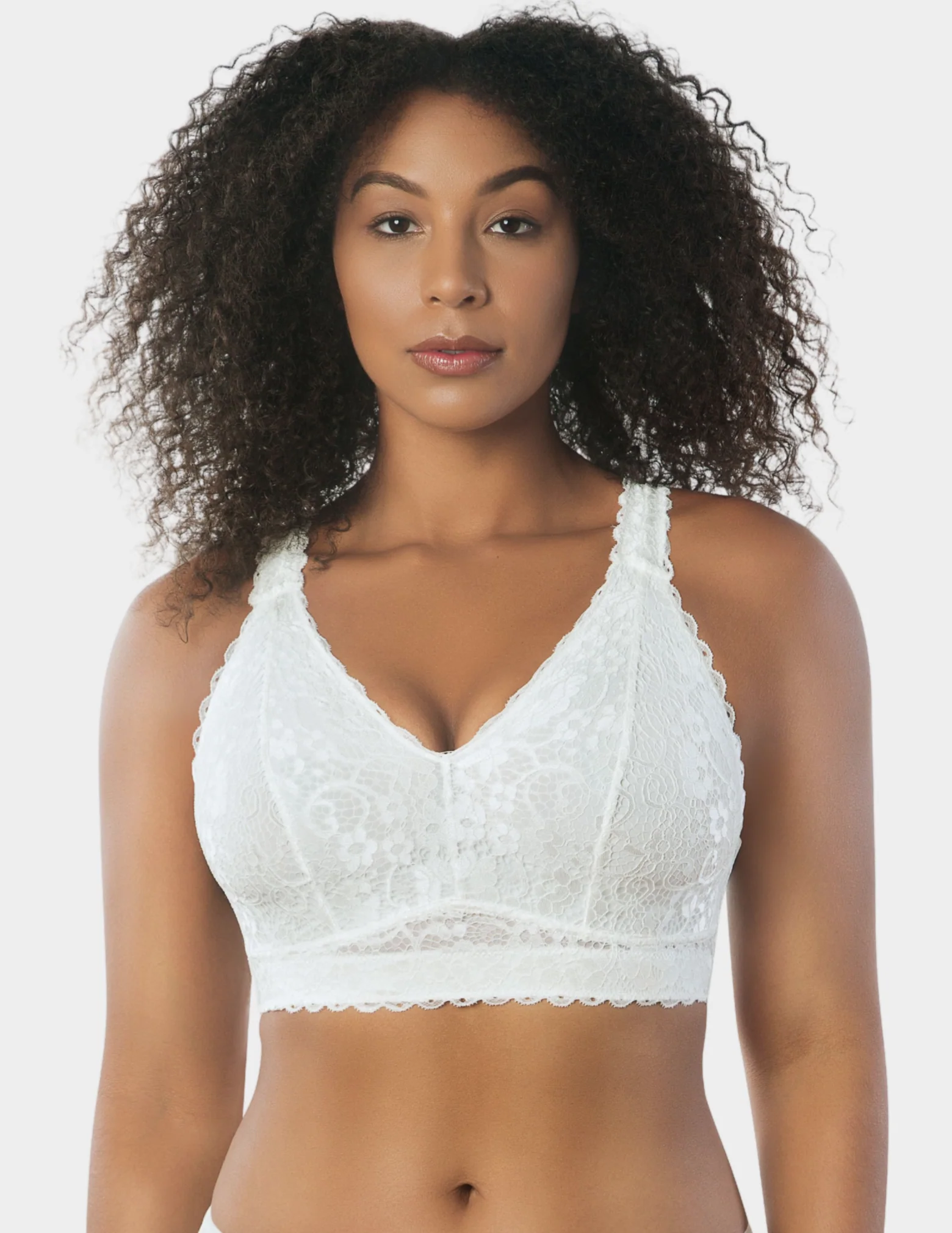 Adriana Wire-Free Lace Bralette - Image 4