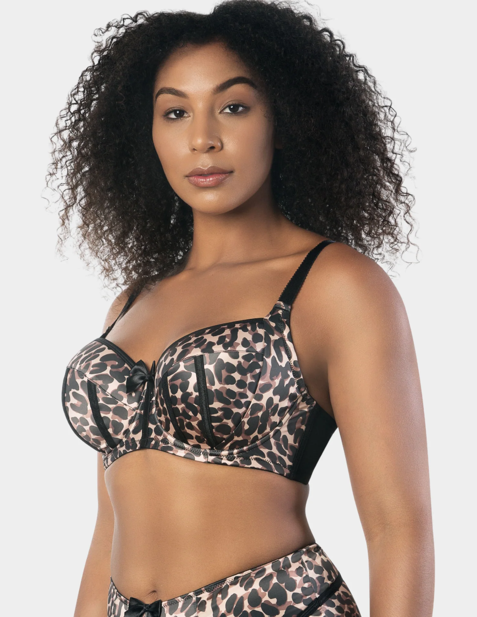 Charlotte Padded Balconette Bra - Image 3