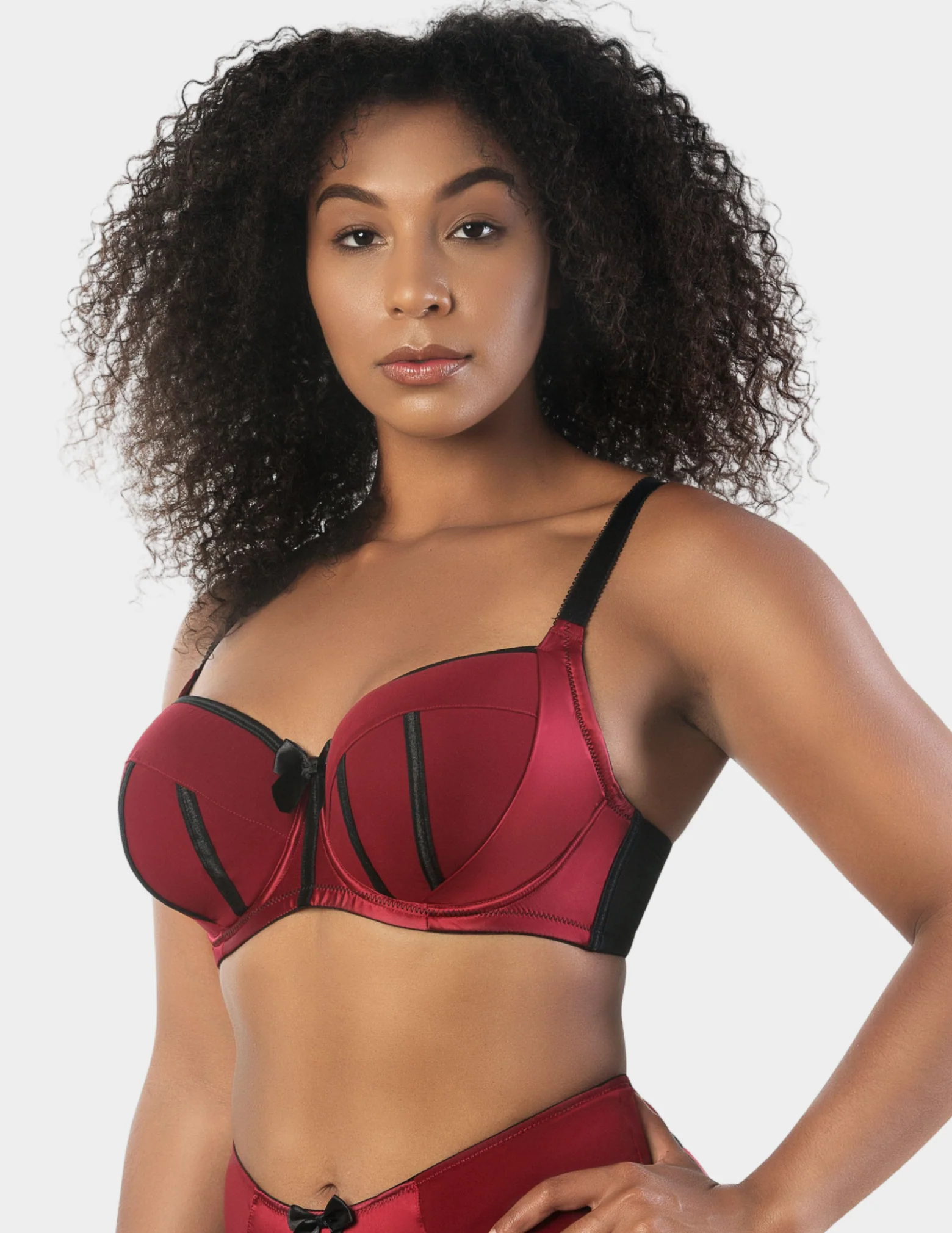 Charlotte Padded Balconette Bra - Image 3
