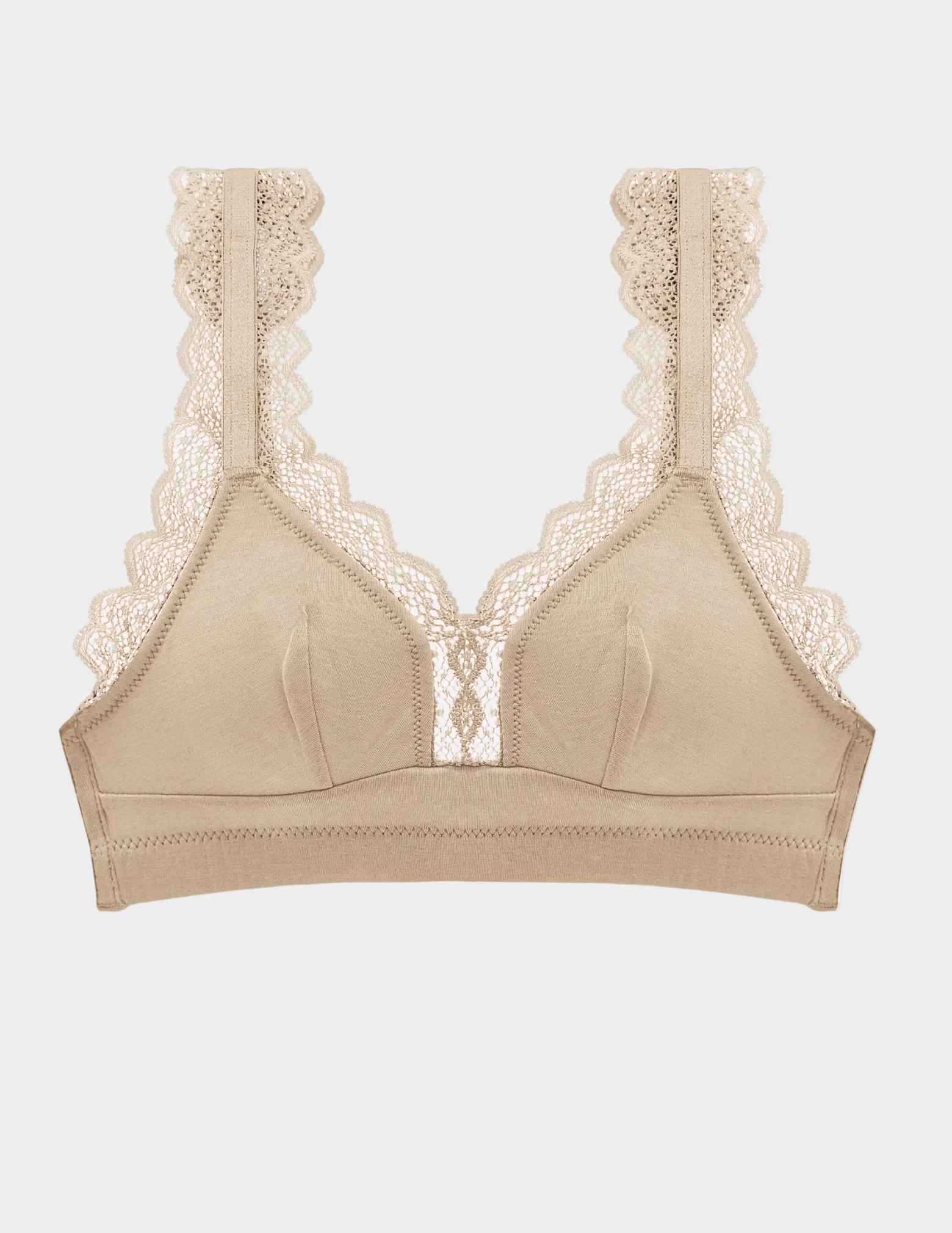 Dalis Wireless Seamed Bralette - Image 6