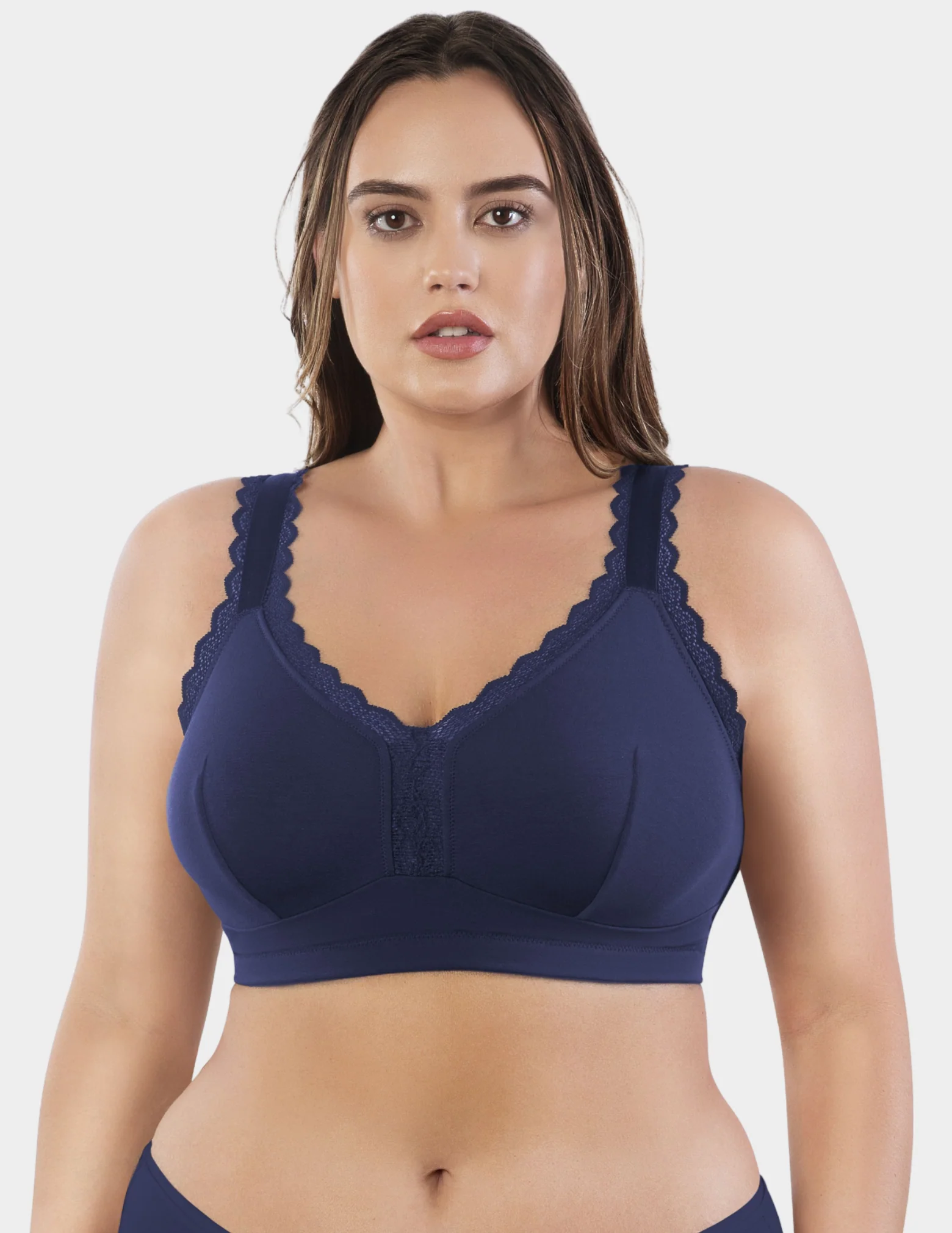 Dalis Wireless Seamed Bralette - Image 5