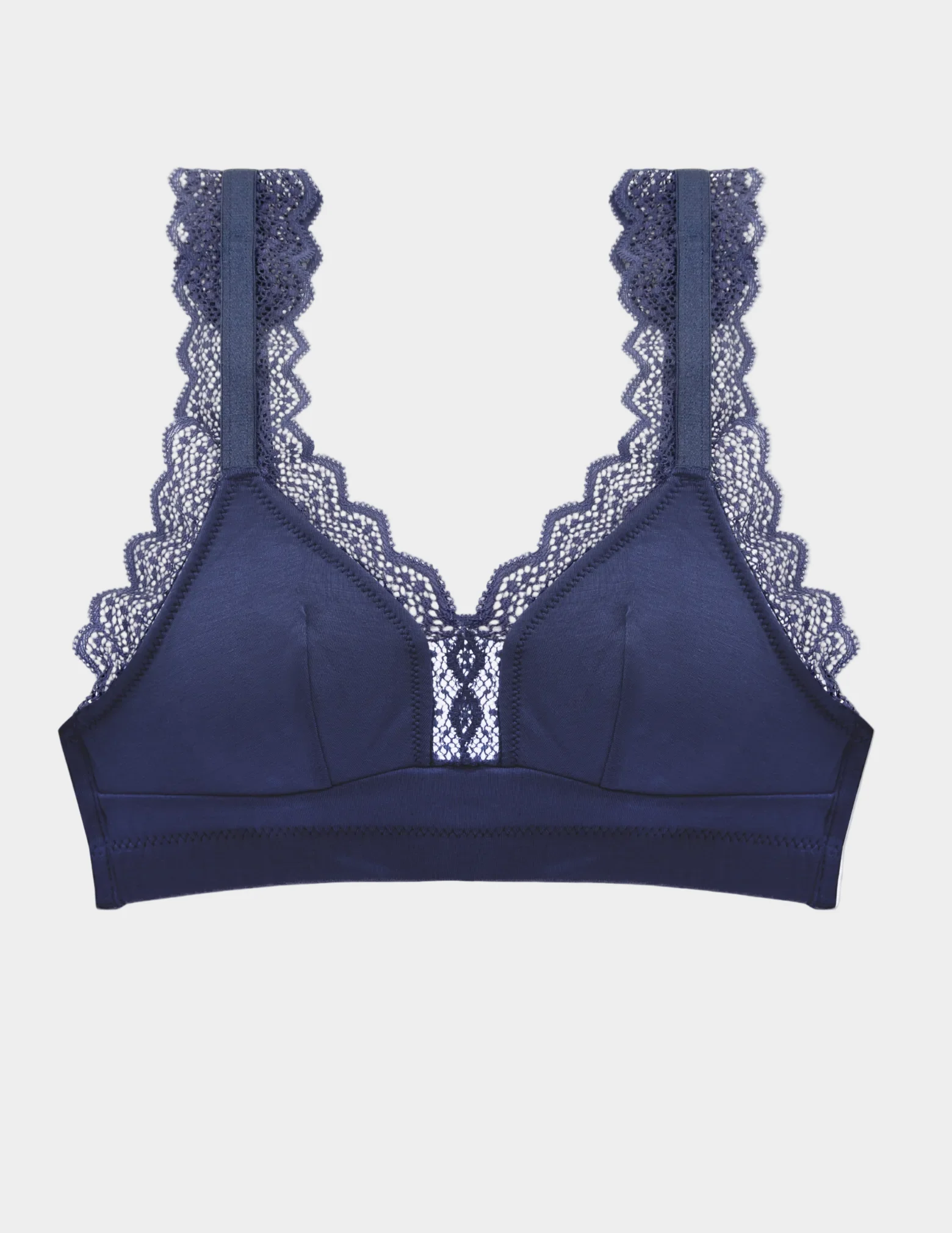 Dalis Wireless Seamed Bralette - Image 6