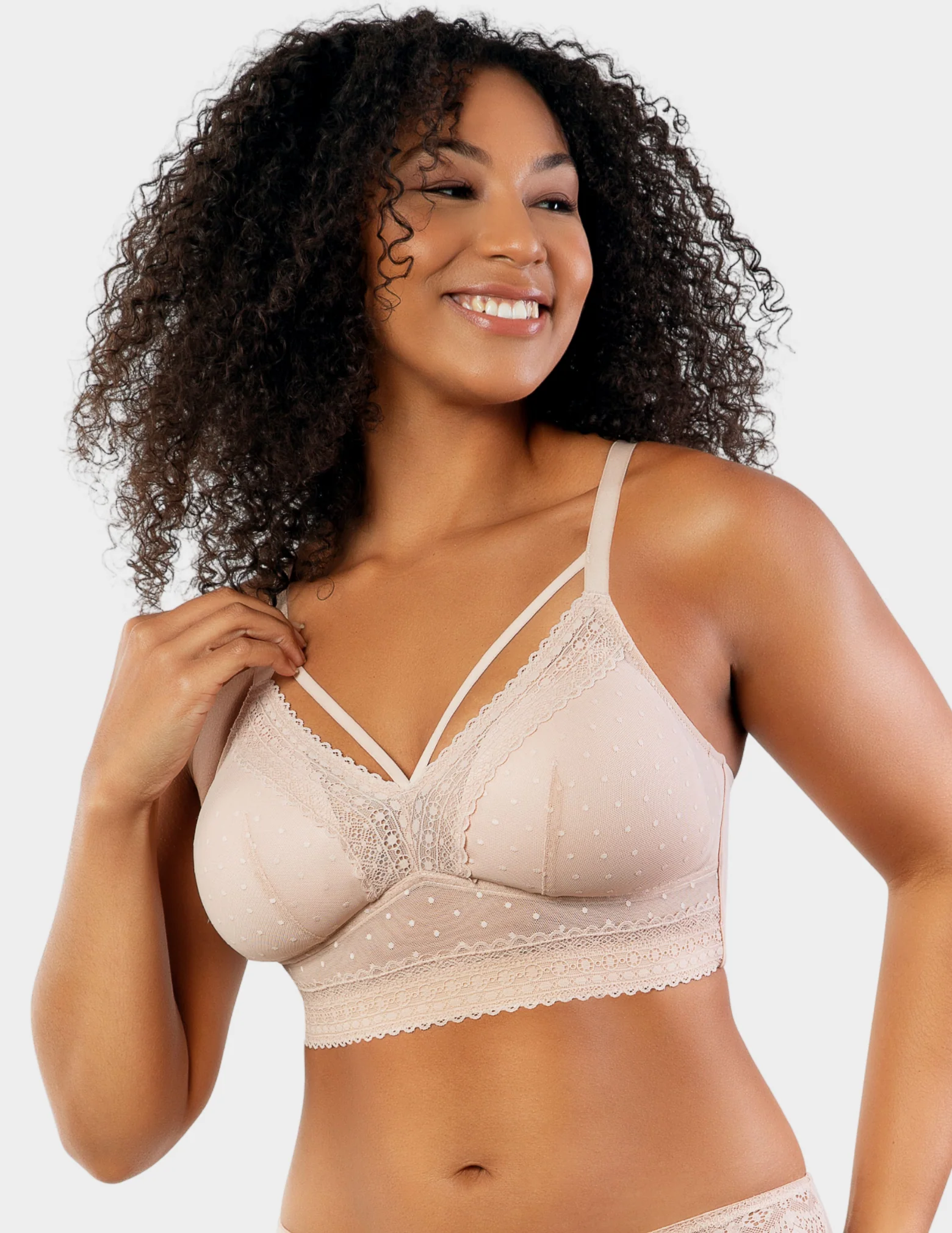 Mia Dot Wireless Padded Bralette