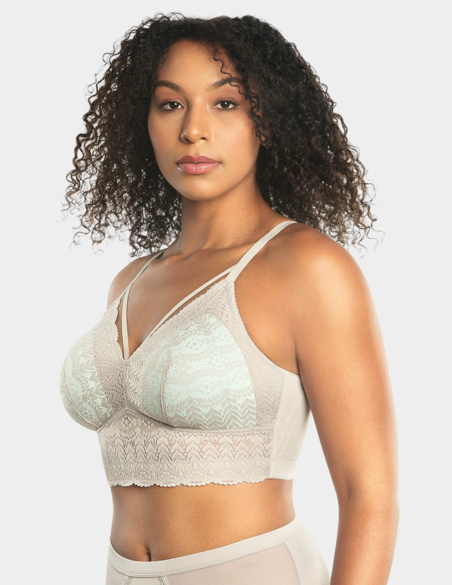 Mia Lace Wireless Padded Bralette - Image 3