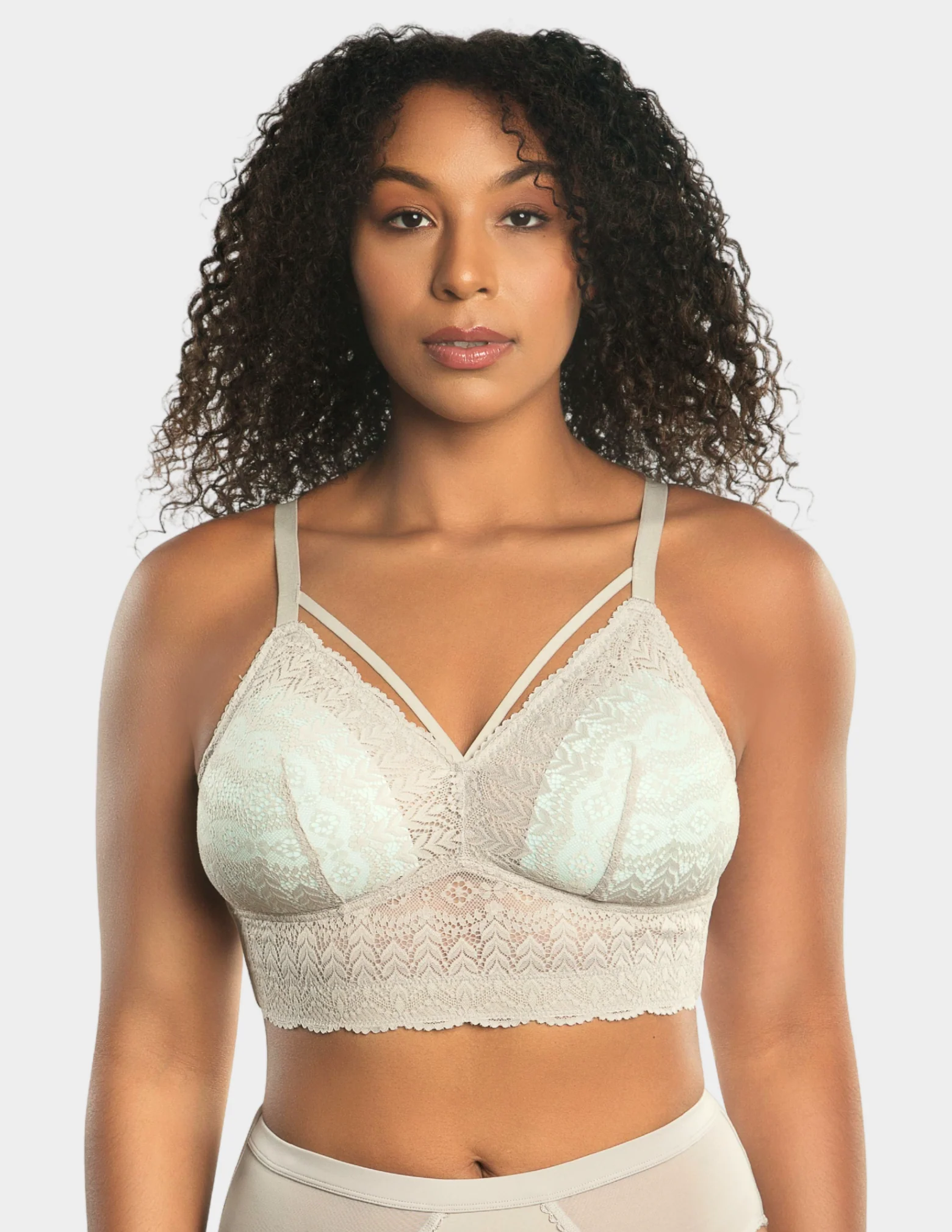 Mia Lace Wireless Padded Bralette - Image 4