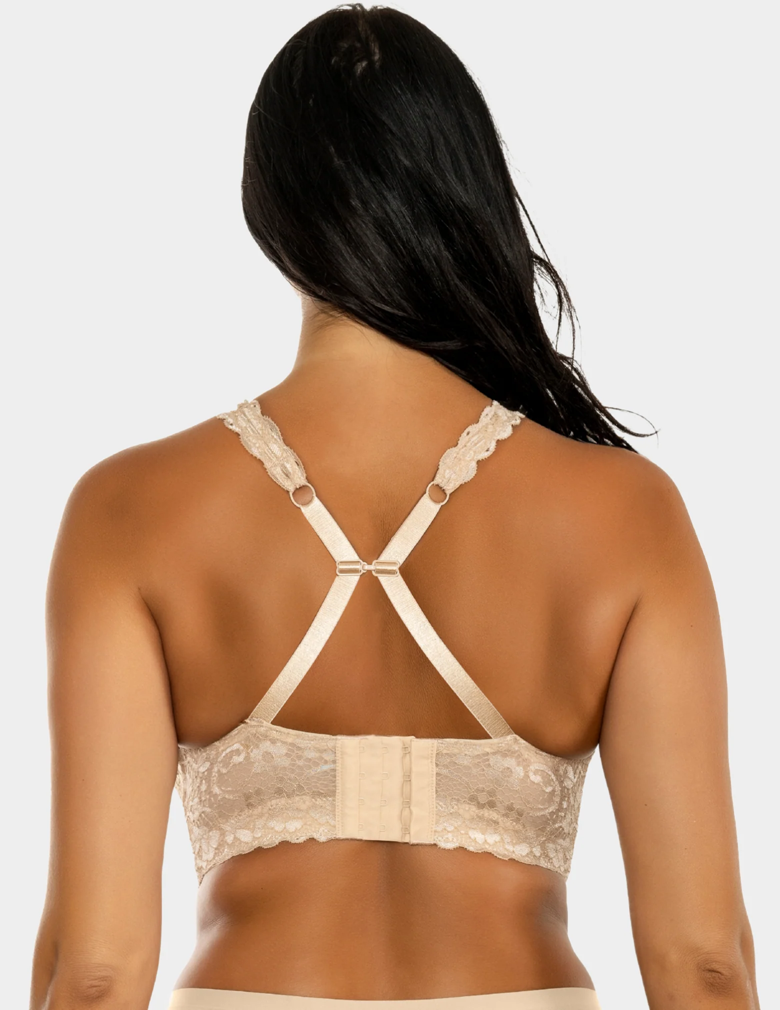 Adriana Wire-Free Lace Bralette - Image 3