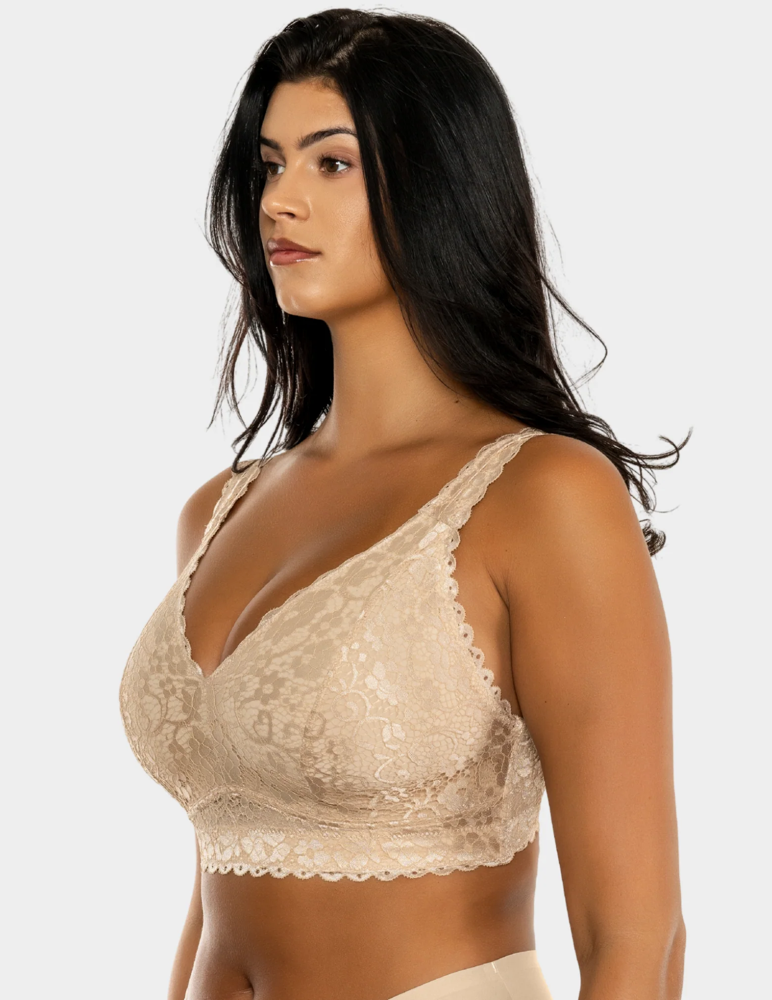 Adriana Wire-Free Lace Bralette - Image 4