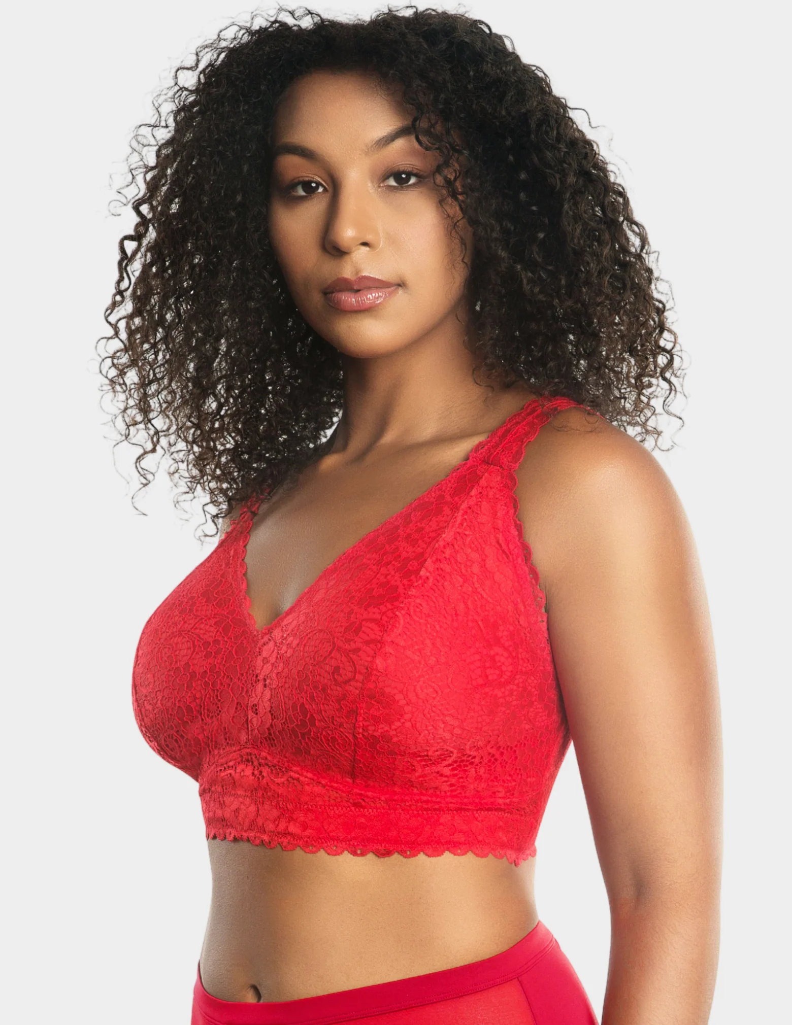 Adriana Wire-Free Lace Bralette - Image 3