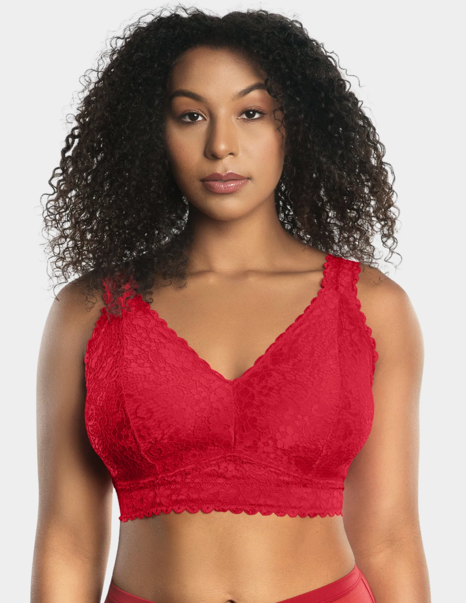 Adriana Wire-Free Lace Bralette - Image 4