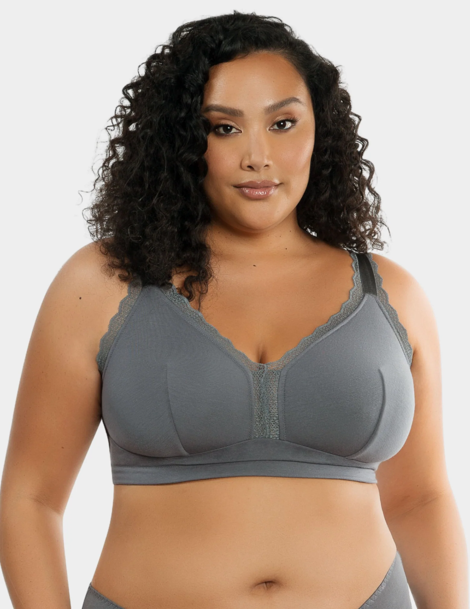 Dalis Wireless Seamed Bralette - Image 5