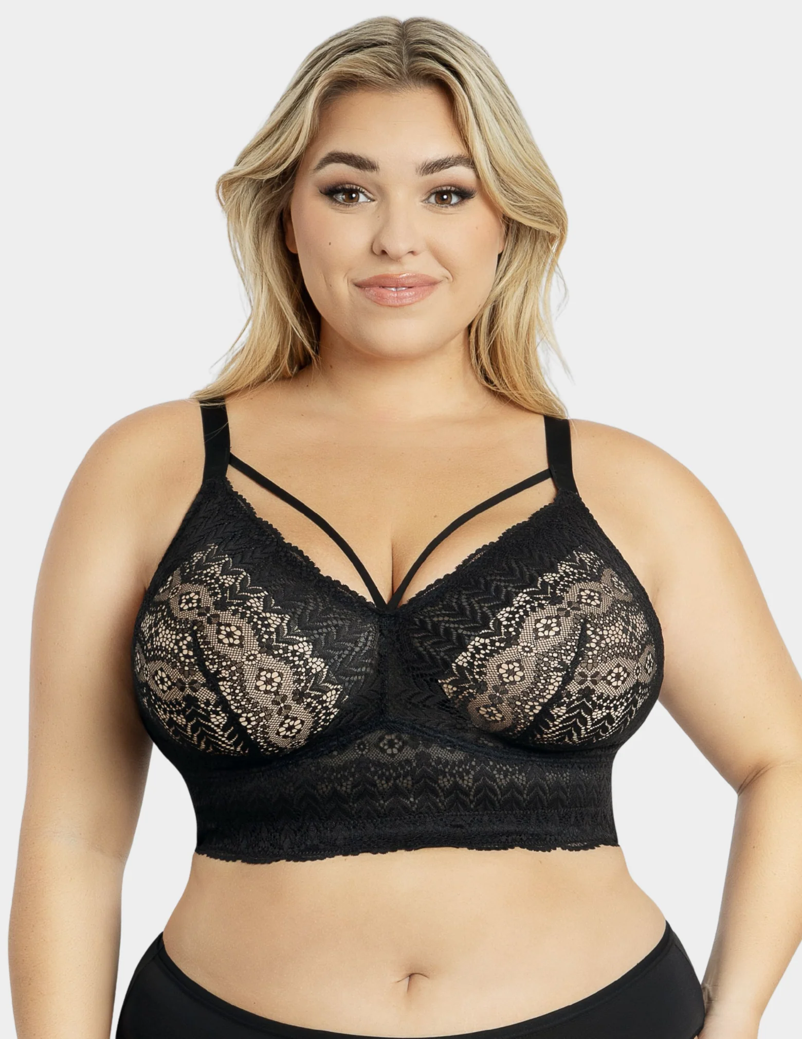Mia Lace Wireless Padded Bralette - Image 5