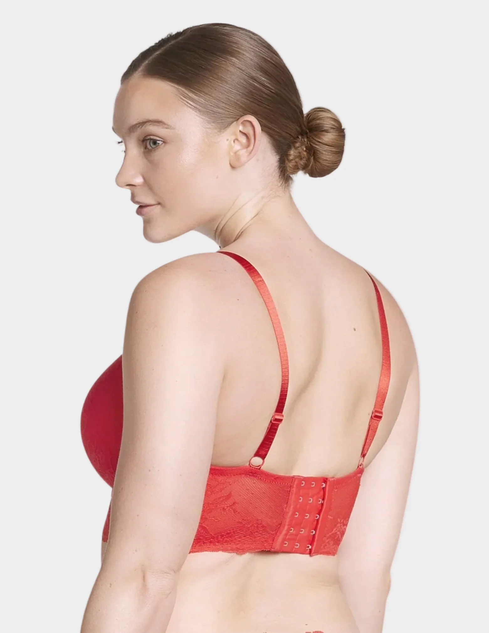 Sandrine Plunge Longline Bra - Image 4