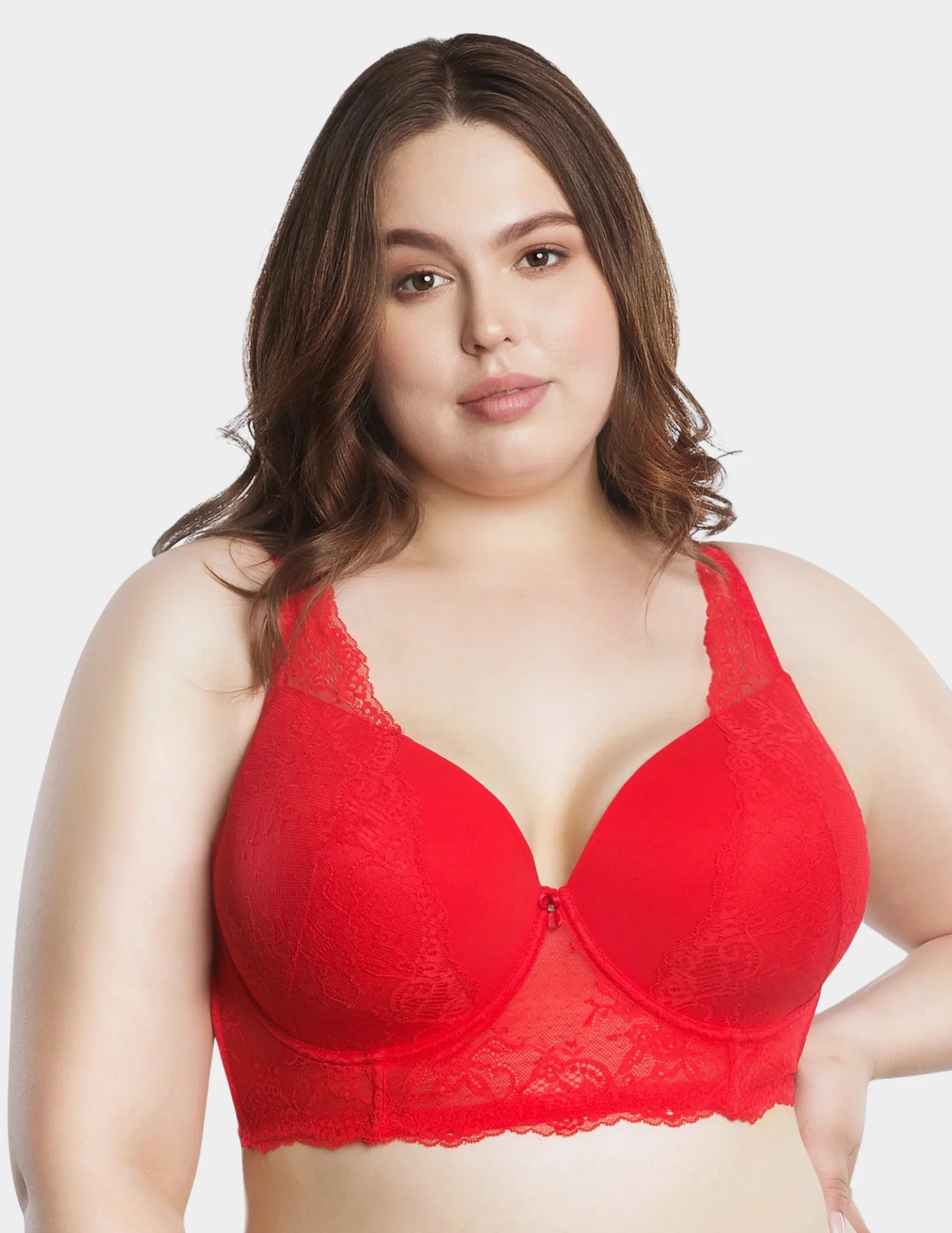 Sandrine Plunge Longline Bra - Image 6