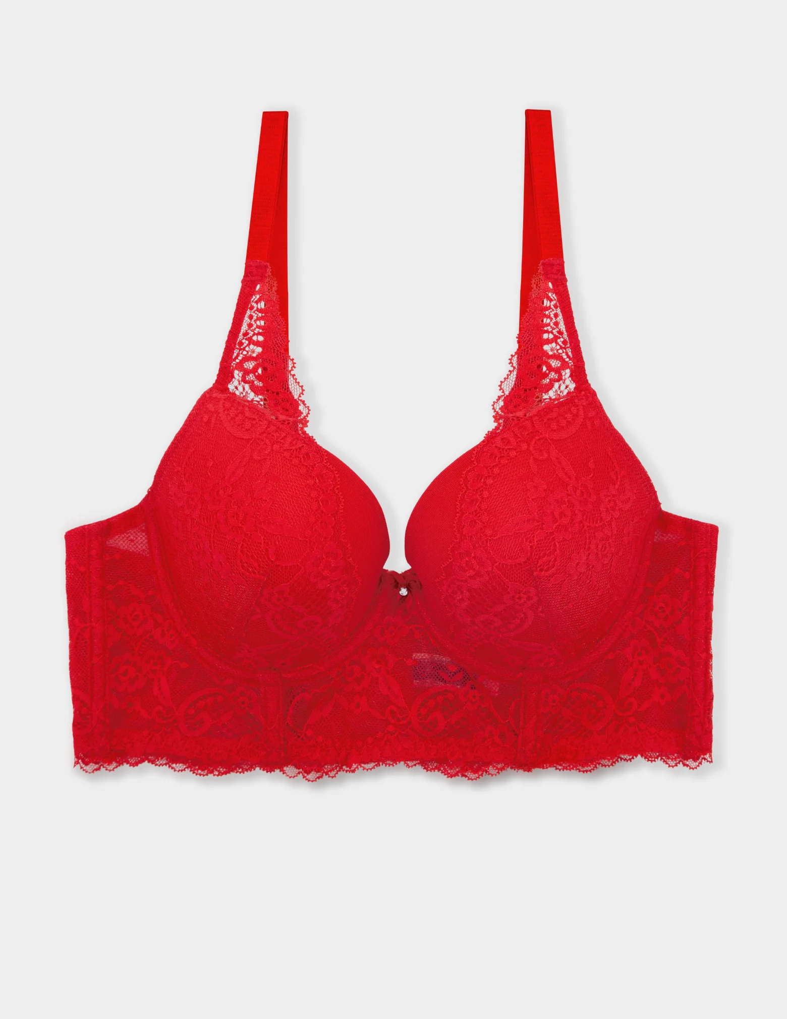 Sandrine Plunge Longline Bra - Image 7