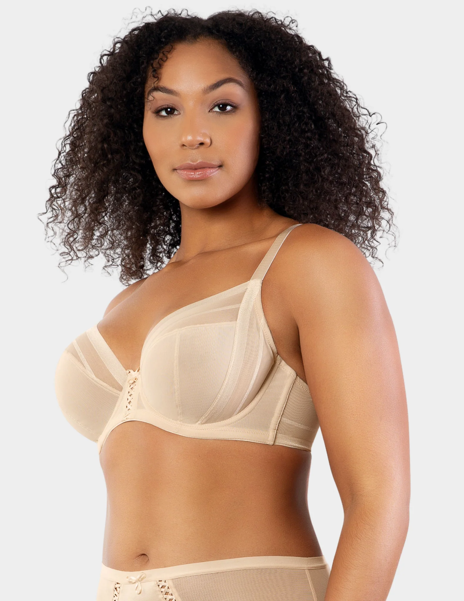Shea Unlined Underwire Plunge Bra - Image 3