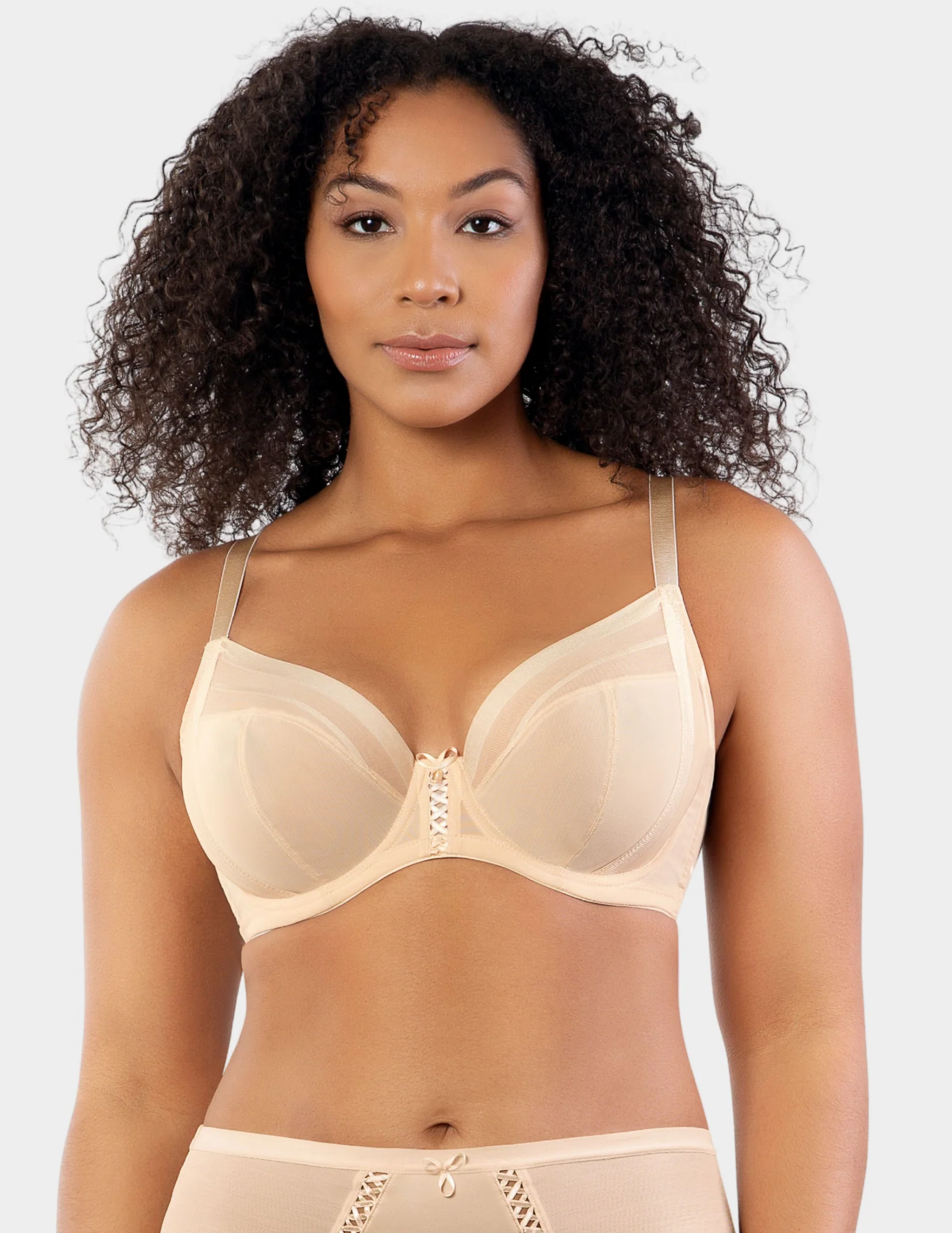 Shea Unlined Underwire Plunge Bra - Image 4