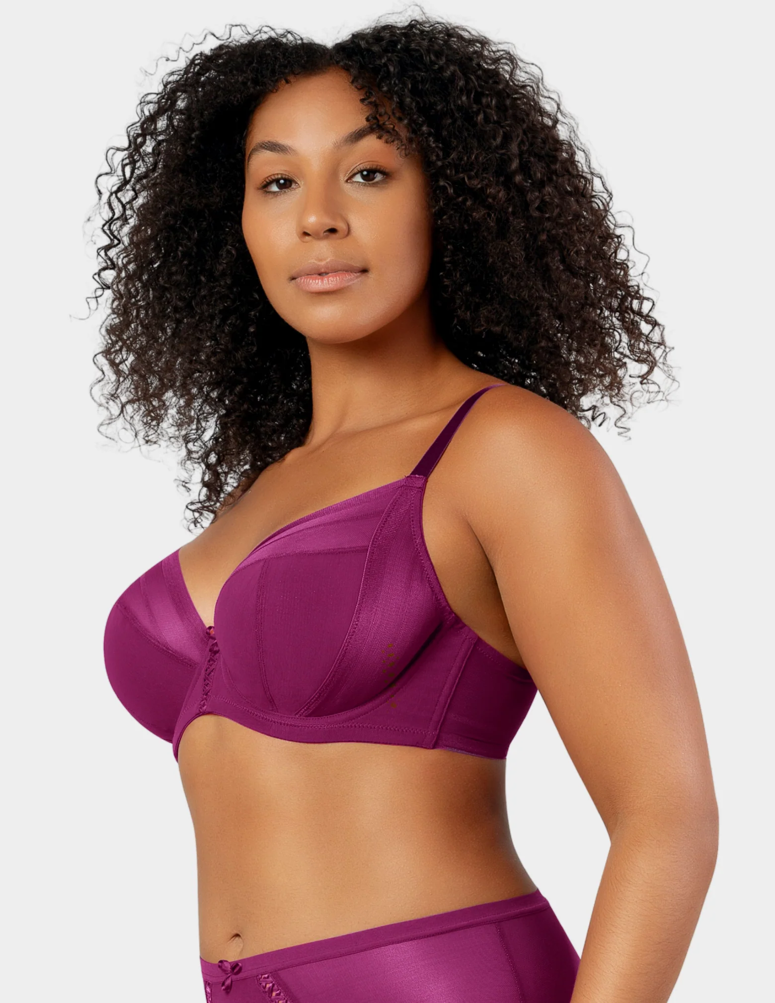 Shea Unlined Underwire Plunge Bra - Image 3