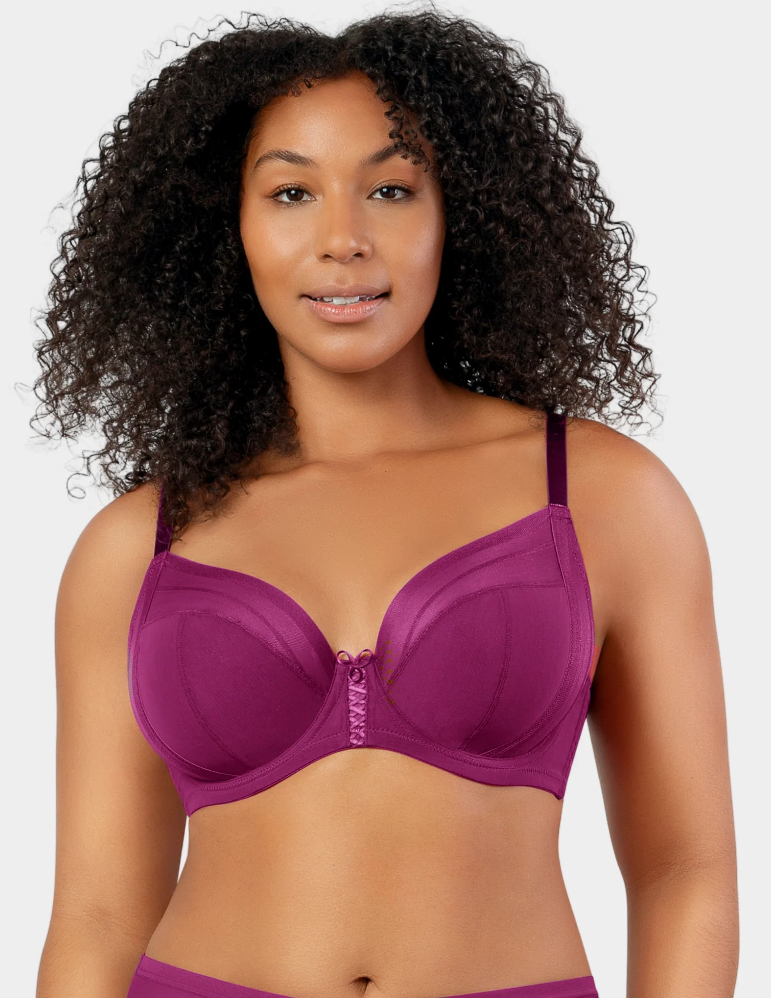 Shea Unlined Underwire Plunge Bra - Image 4