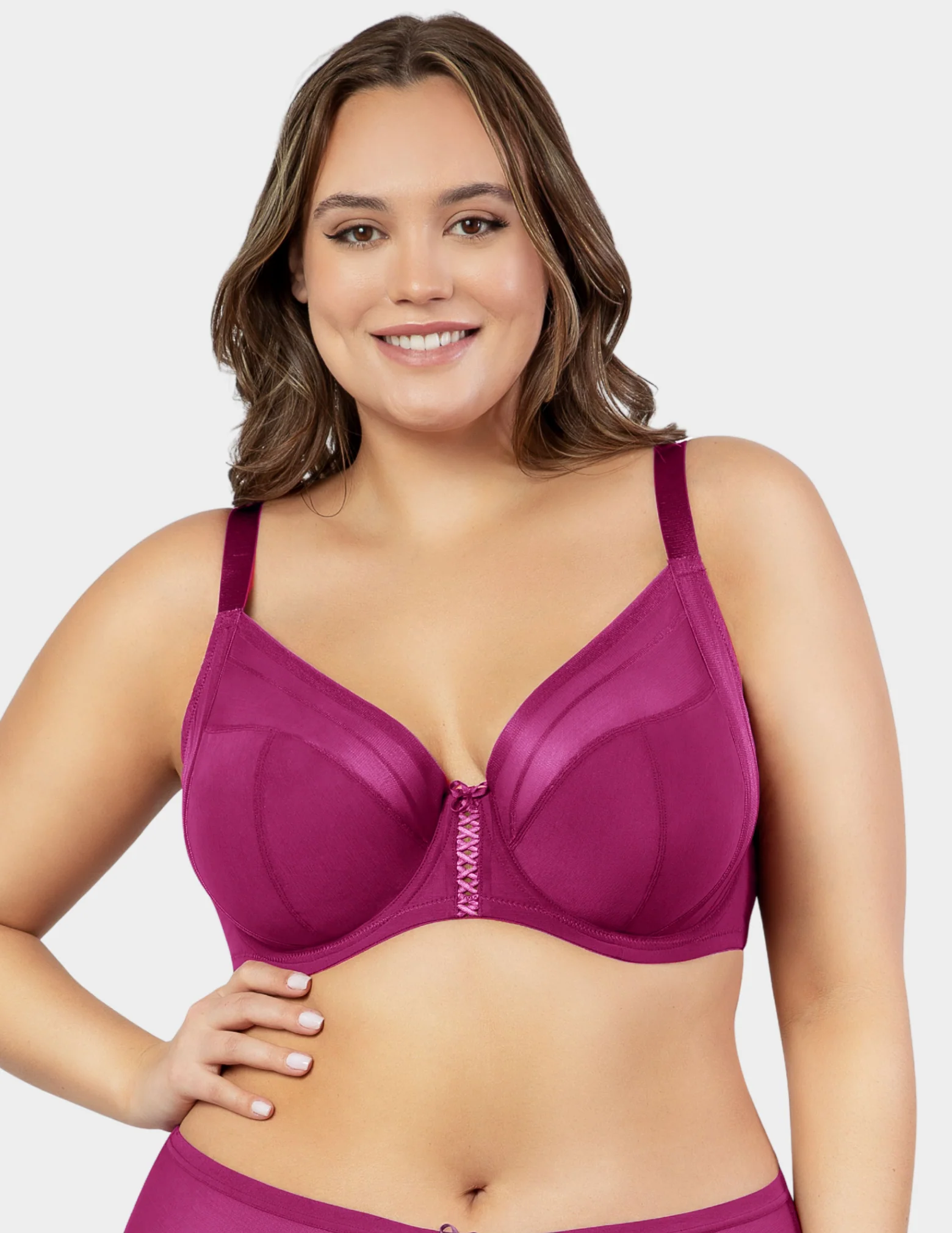 Shea Unlined Underwire Plunge Bra - Image 5
